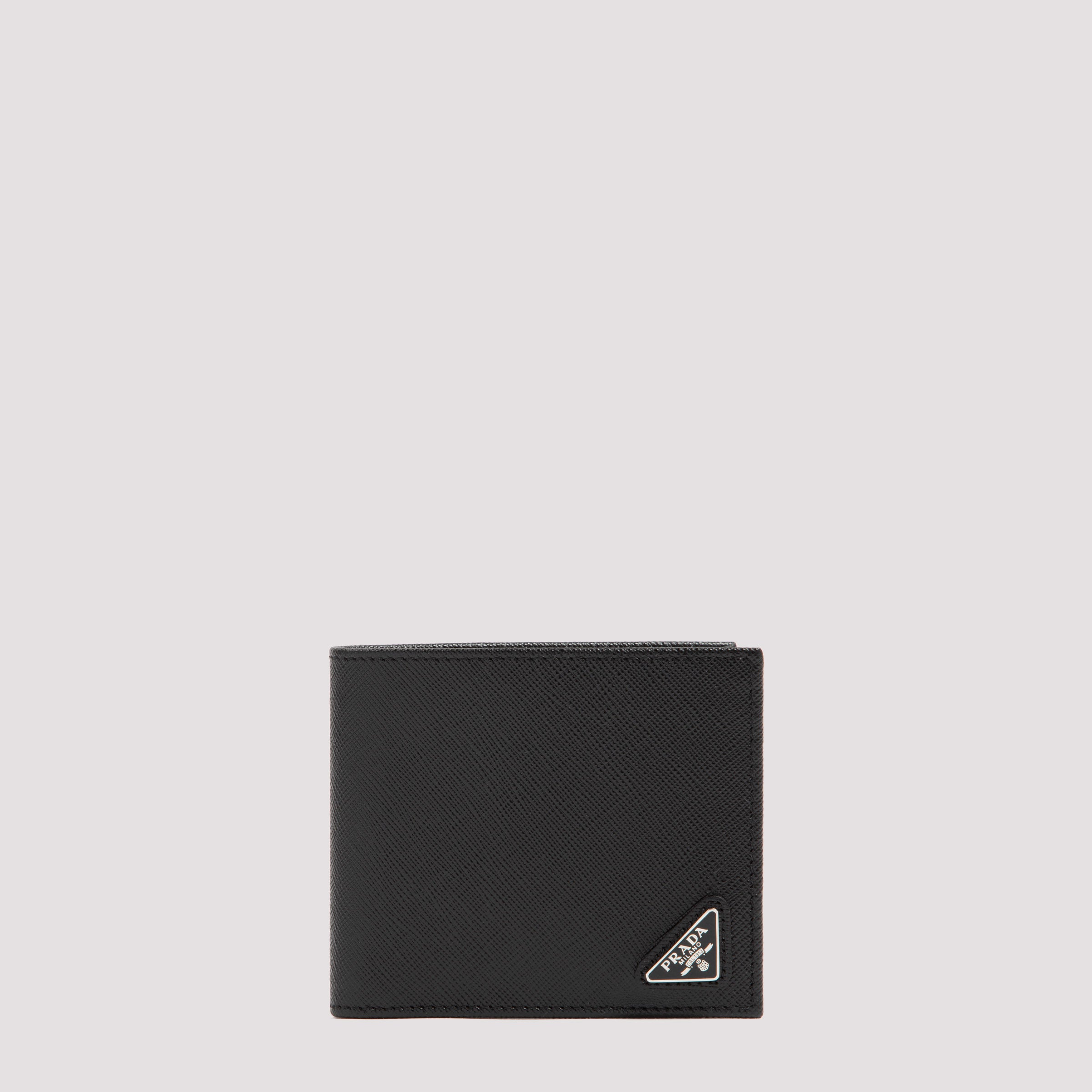PRADA Mini Saffiano Leather Wallet - FW25