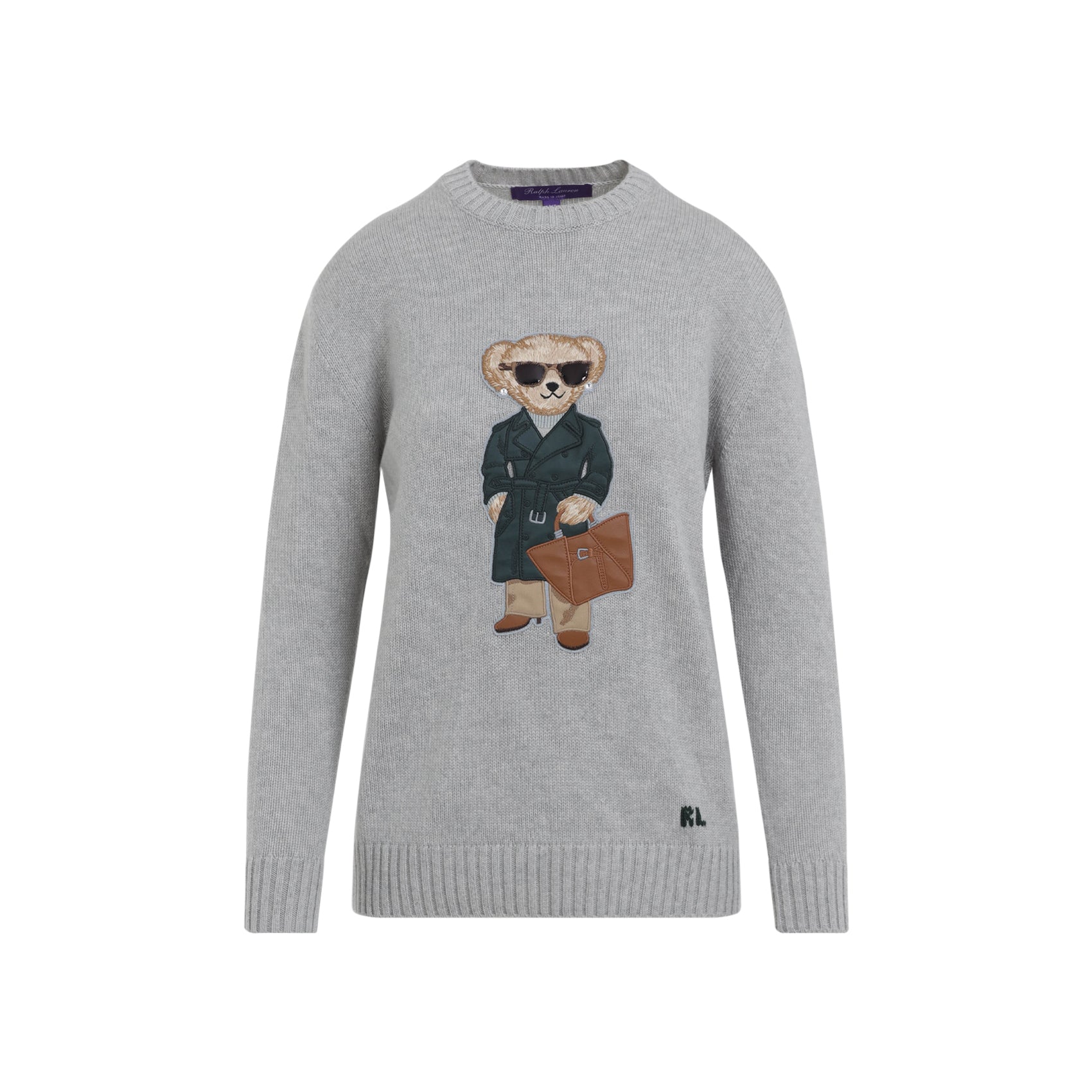 RALPH LAUREN COLLECTION Bear Pullover Sweater for Men