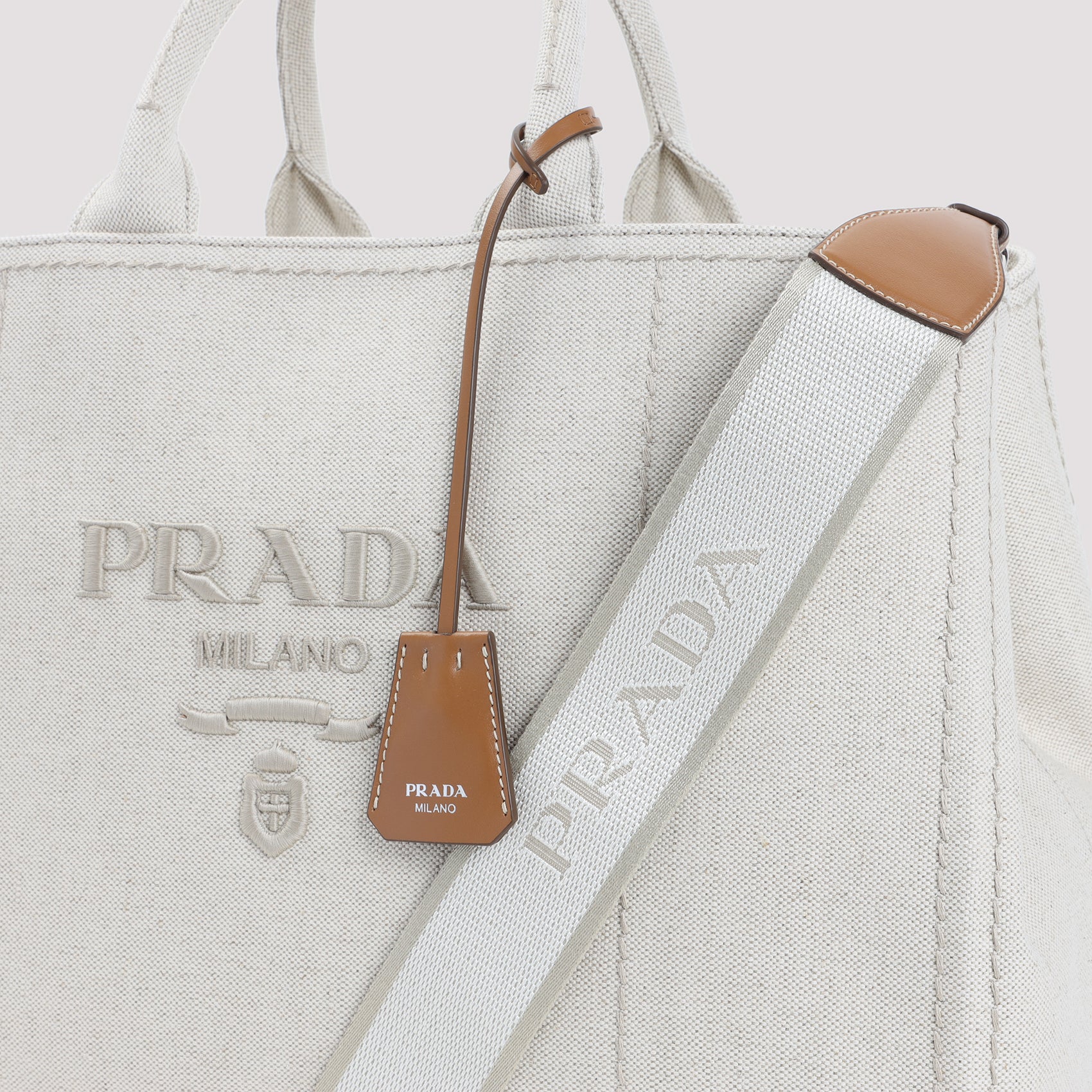 PRADA Tote Handbag - W:42cm H:29cm D:20cm