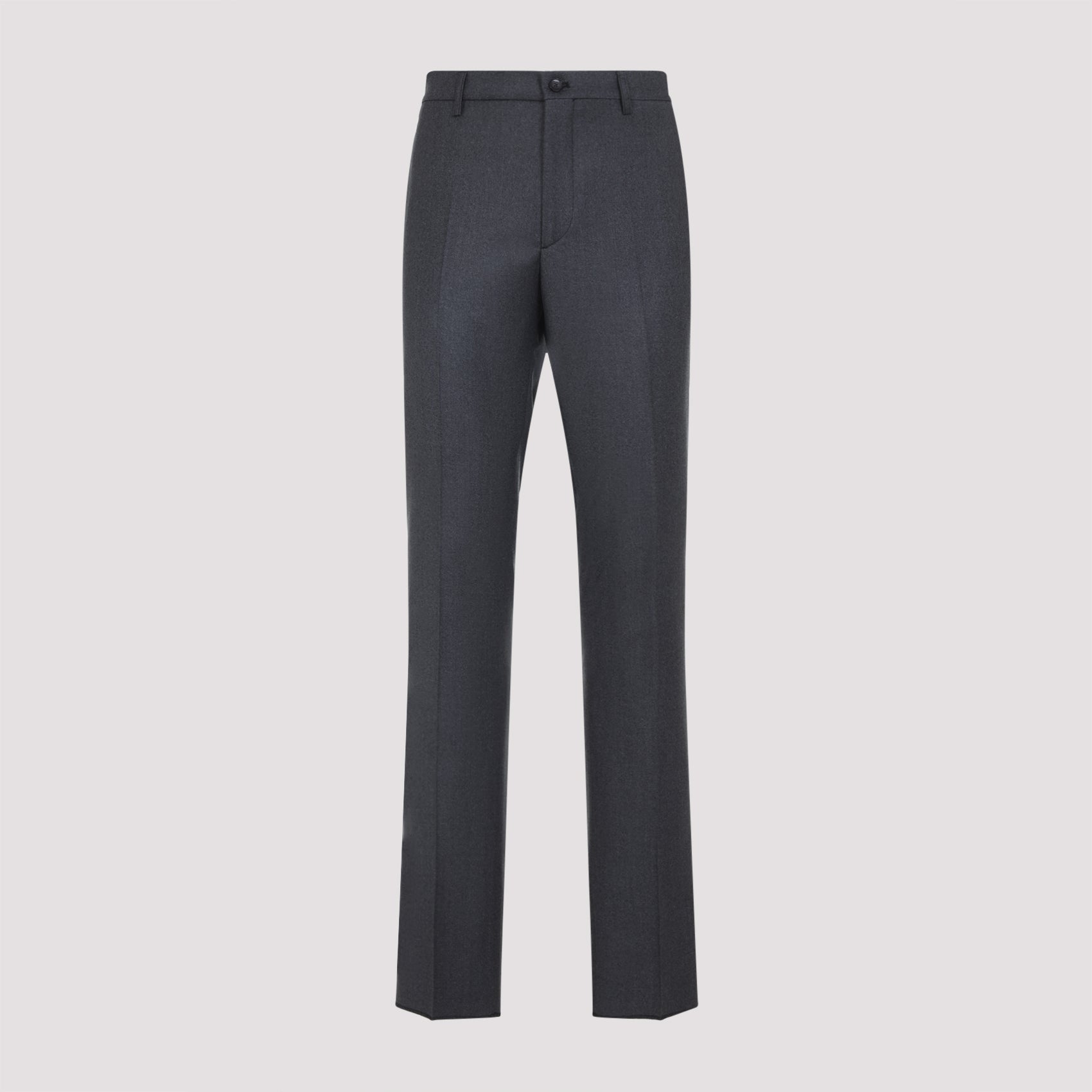 ETRO Men's 100% Wool Regular & Straight Leg Trousers