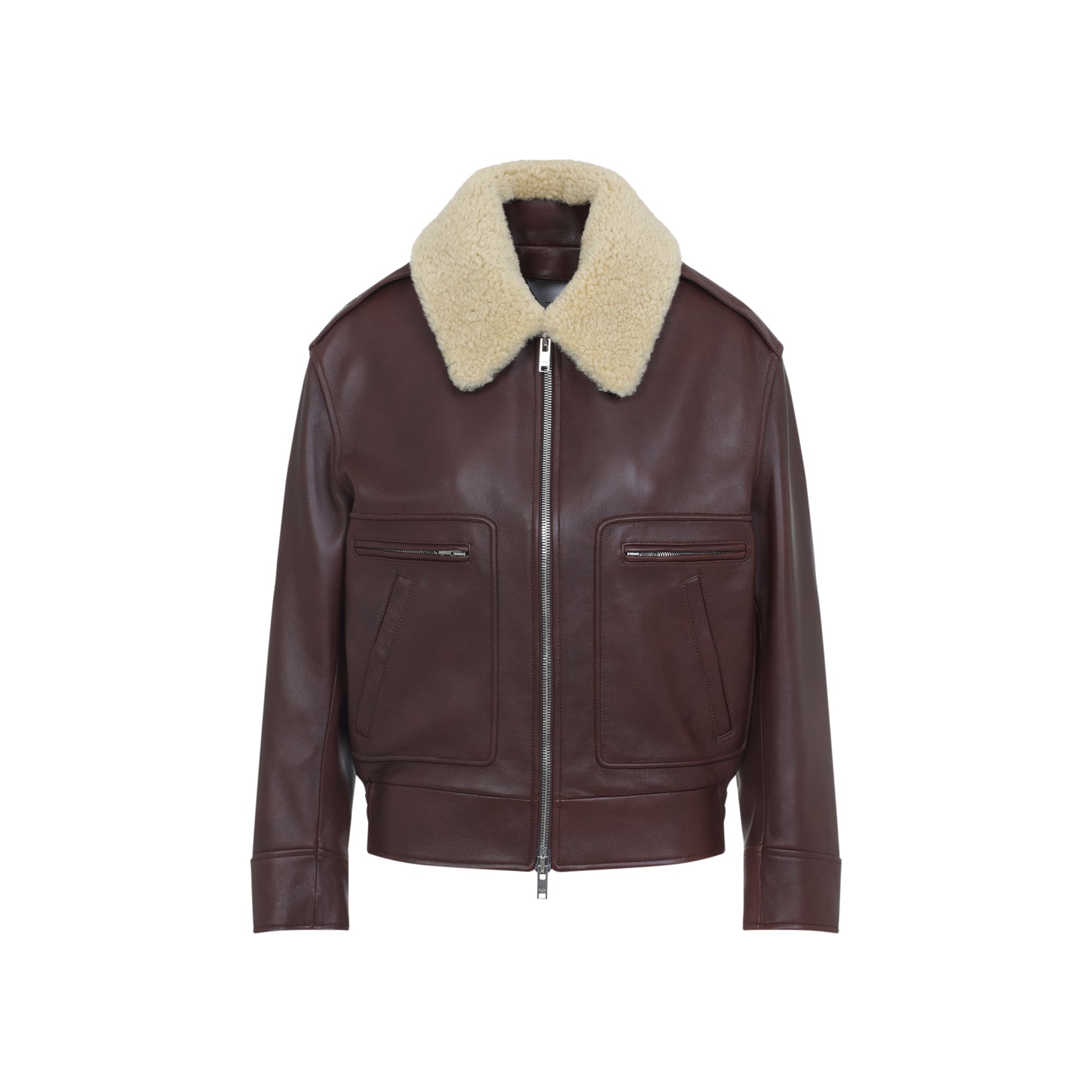 BOTTEGA VENETA Nappa Leather Blouson with Shearling