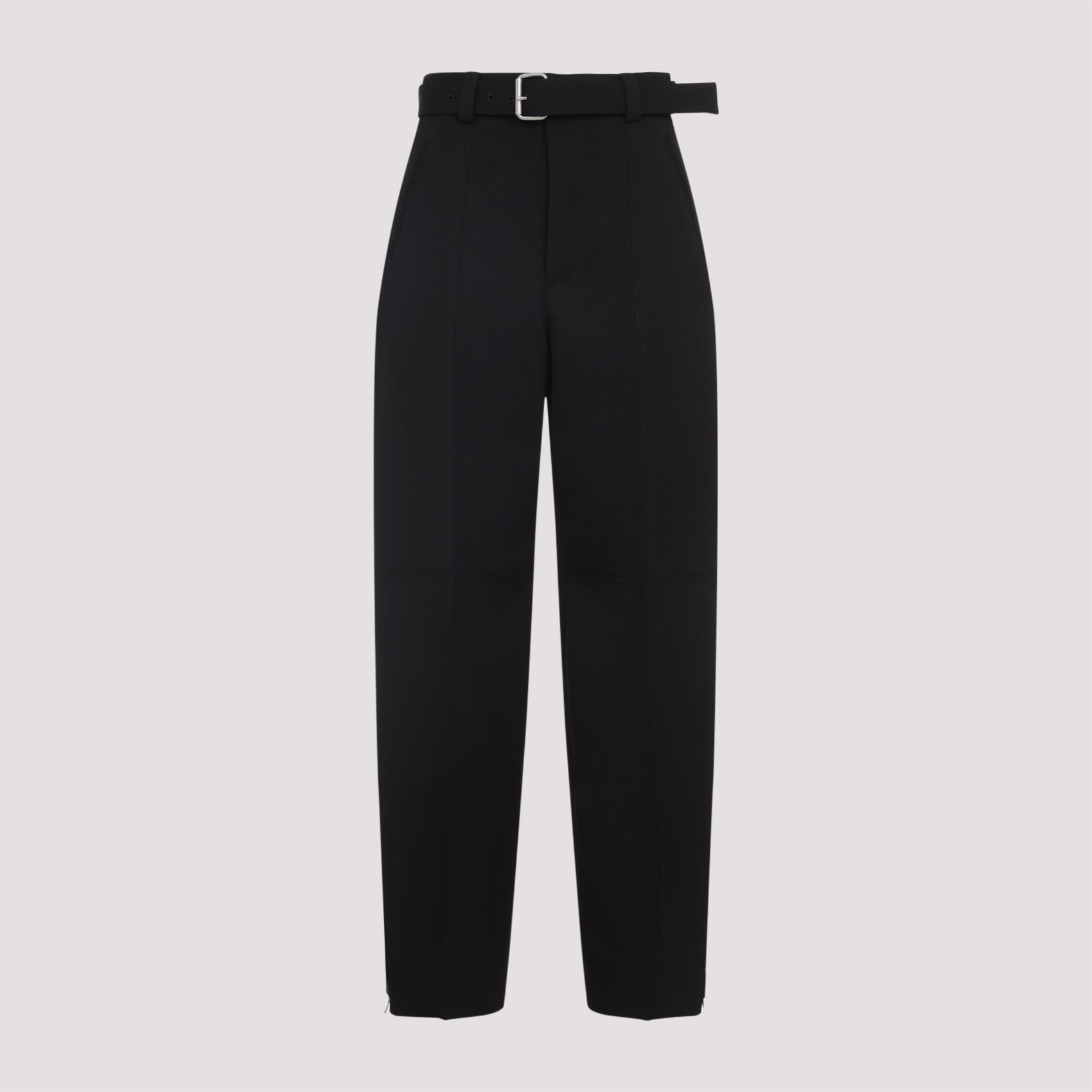 BOTTEGA VENETA Wool Belted Trousers
