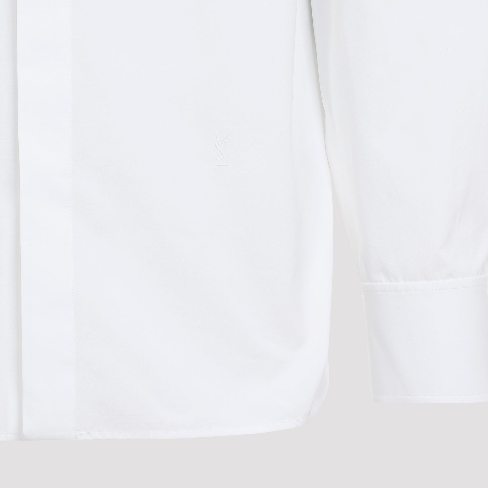 SAINT LAURENT Cotton Button-Up Shirt for Men - FW24 Collection