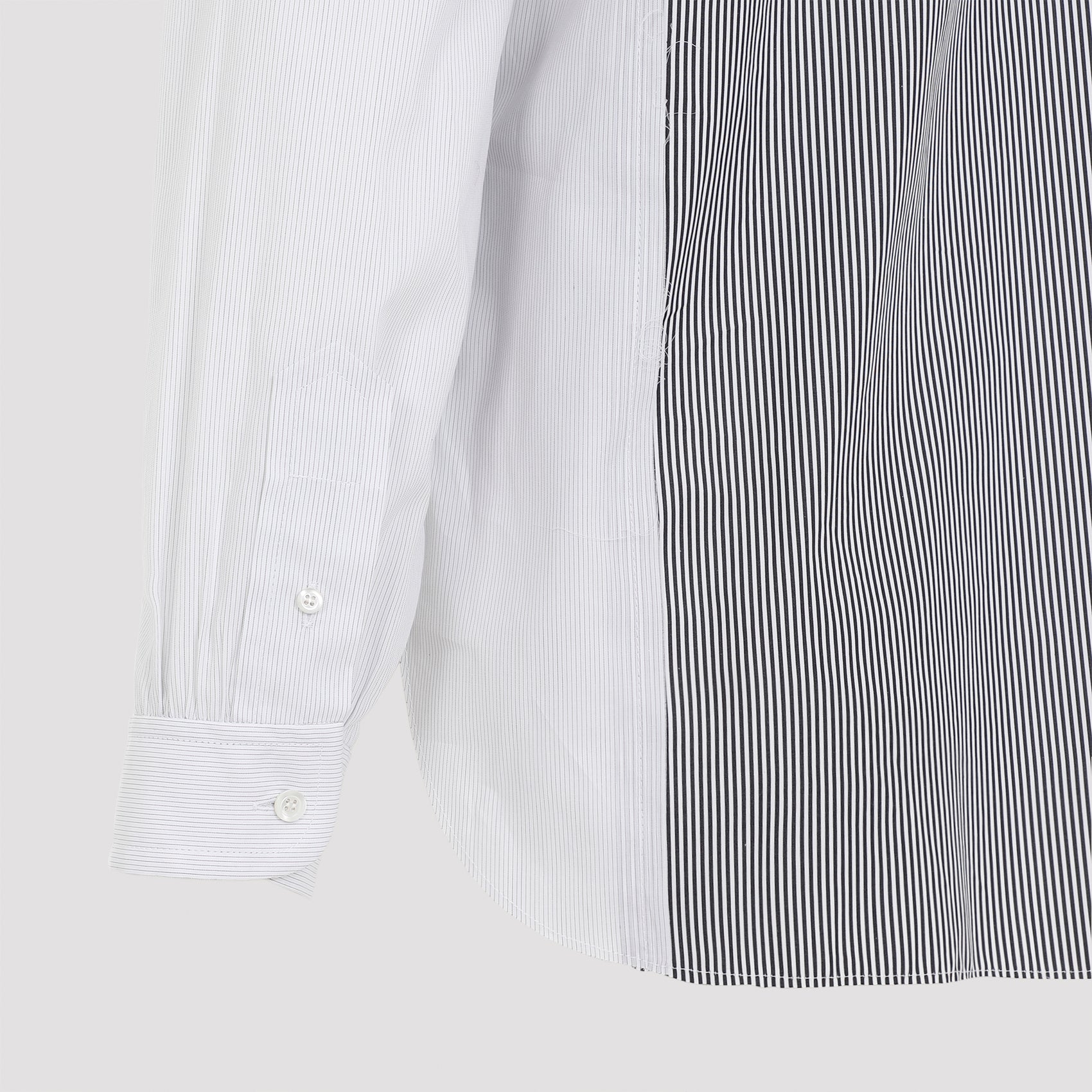 MAISON MARGIELA Long Sleeve Cotton Shirt for Men