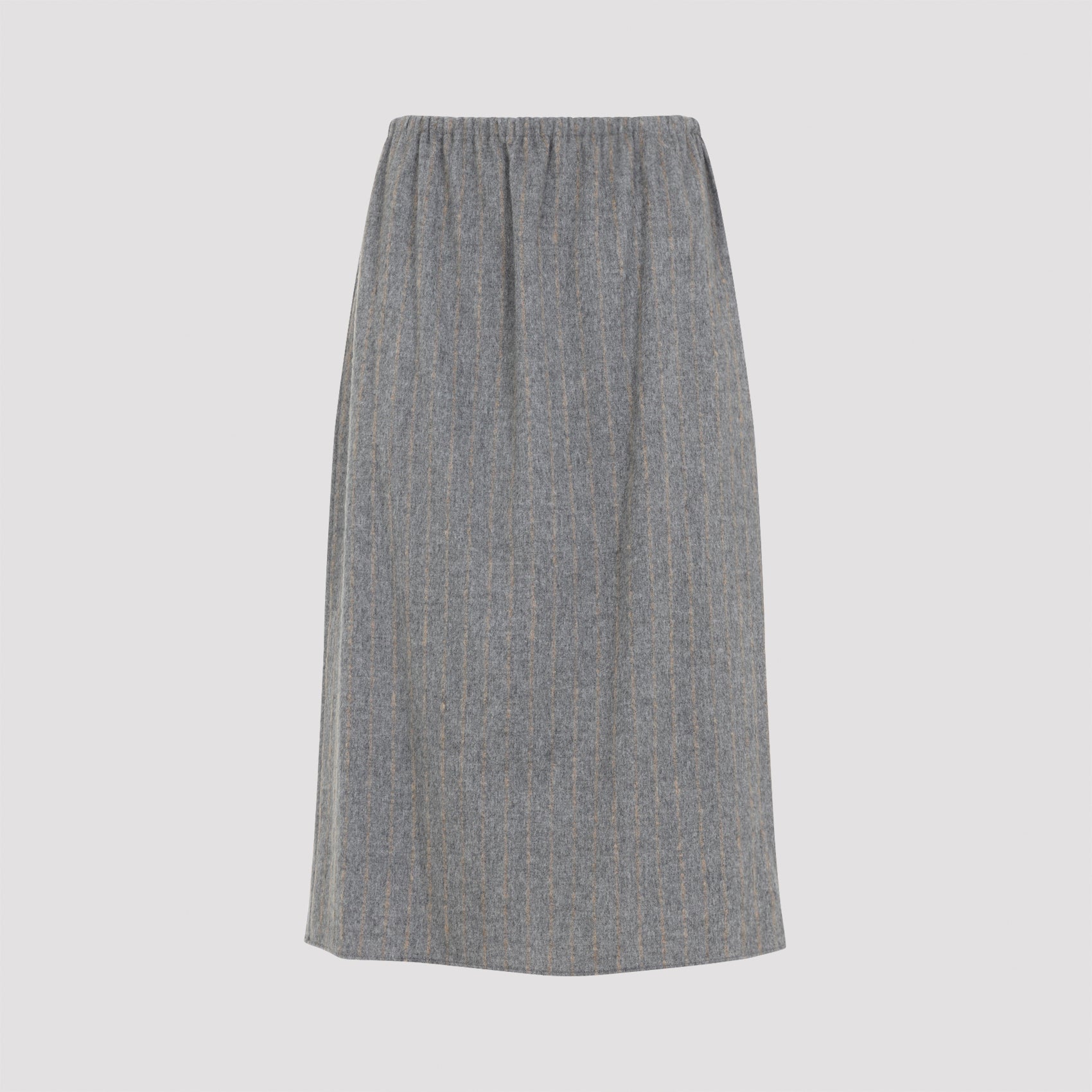 CARVEN Pull-On Wool Midi Skirt for Men