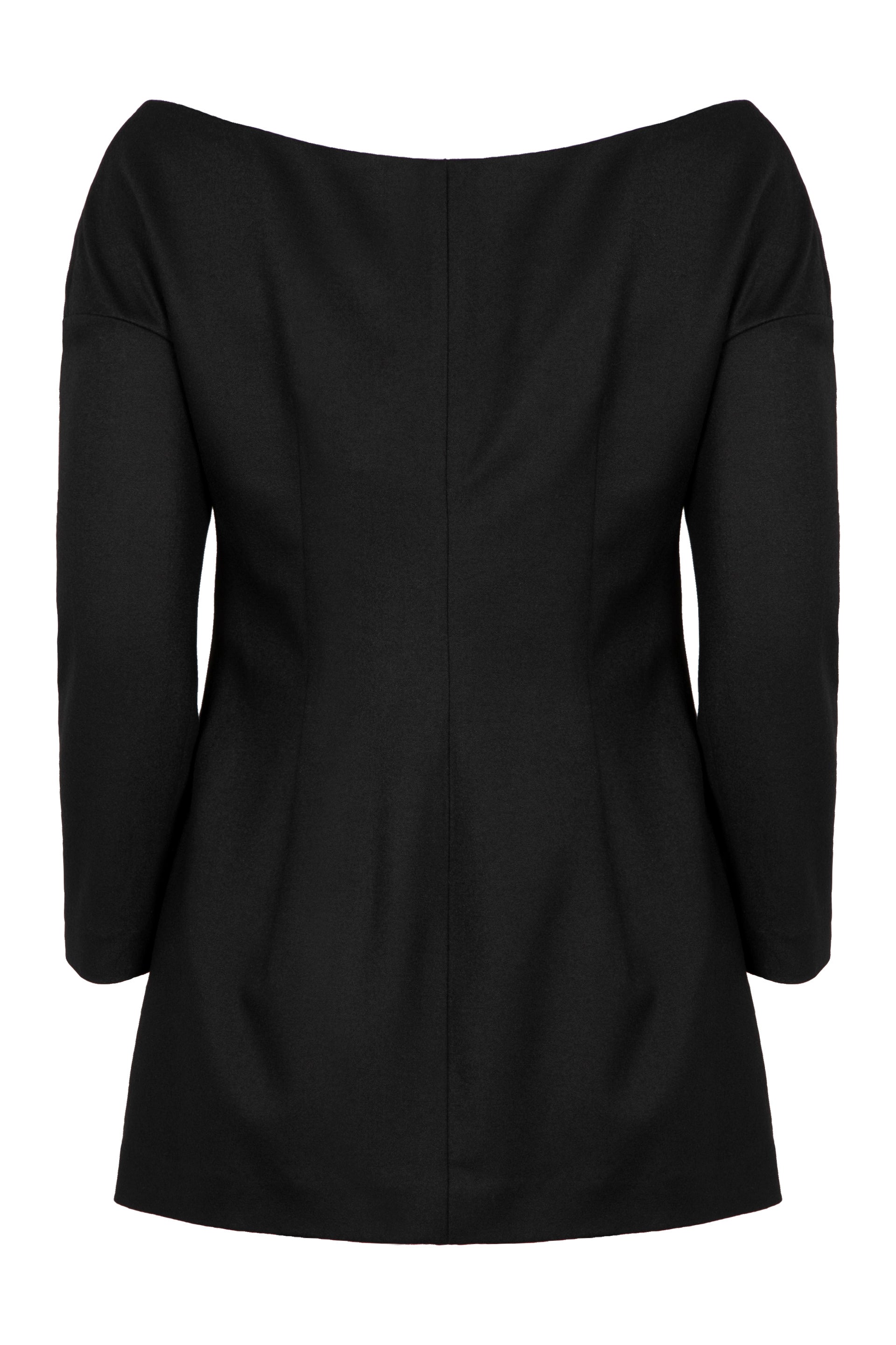 ALBERTA FERRETI Double-Breasted Virgin Wool Jacket