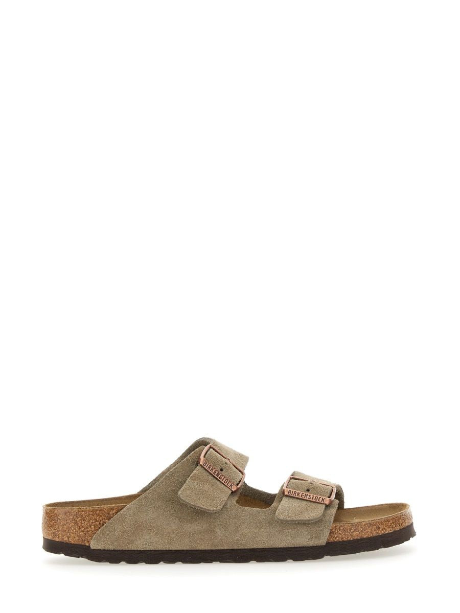 BIRKENSTOCK Suede Arizona Slippers - Unisex Comfort