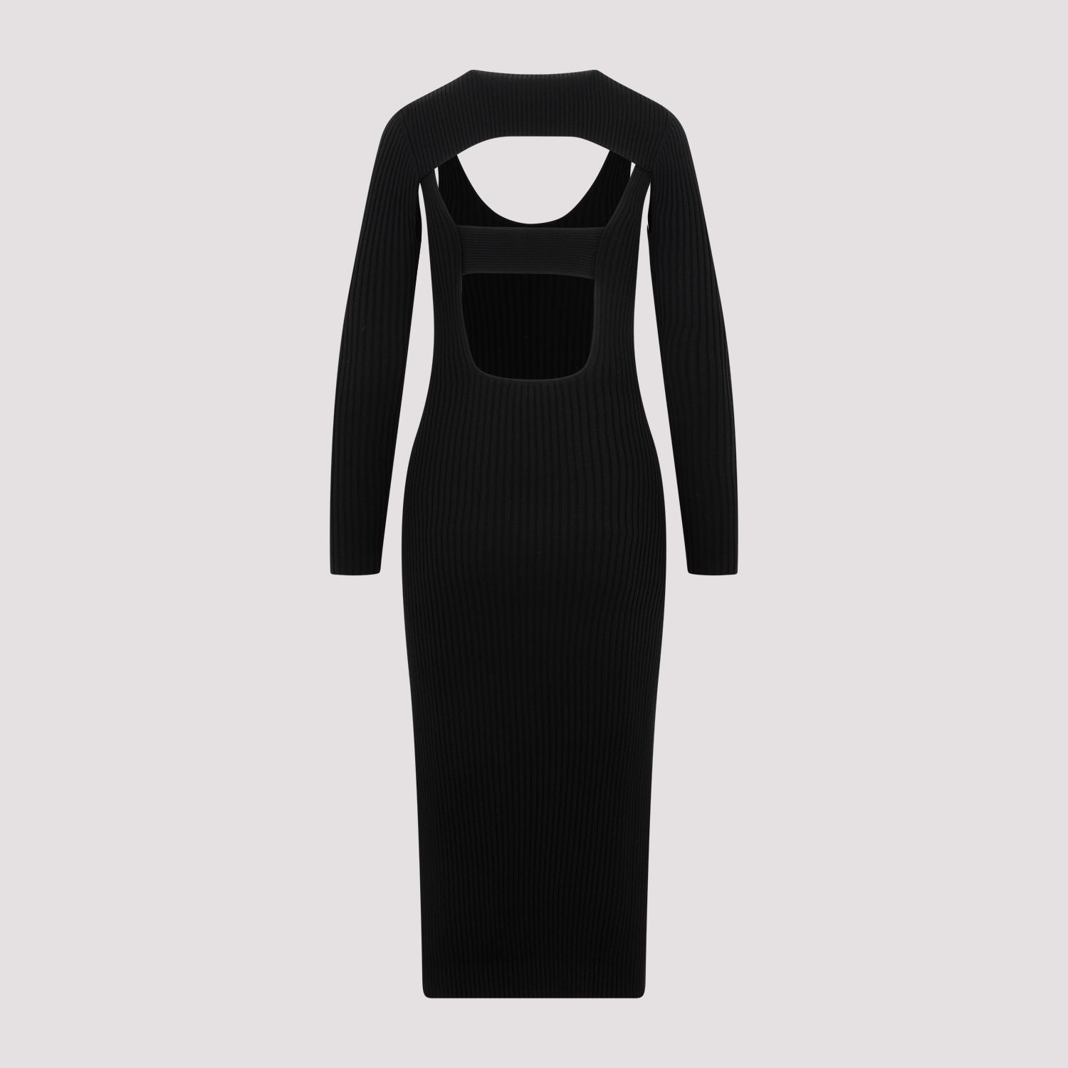 JONATHAN SIMKHAI Contoured Ribs Dress - Women's Fashion Mini Dress