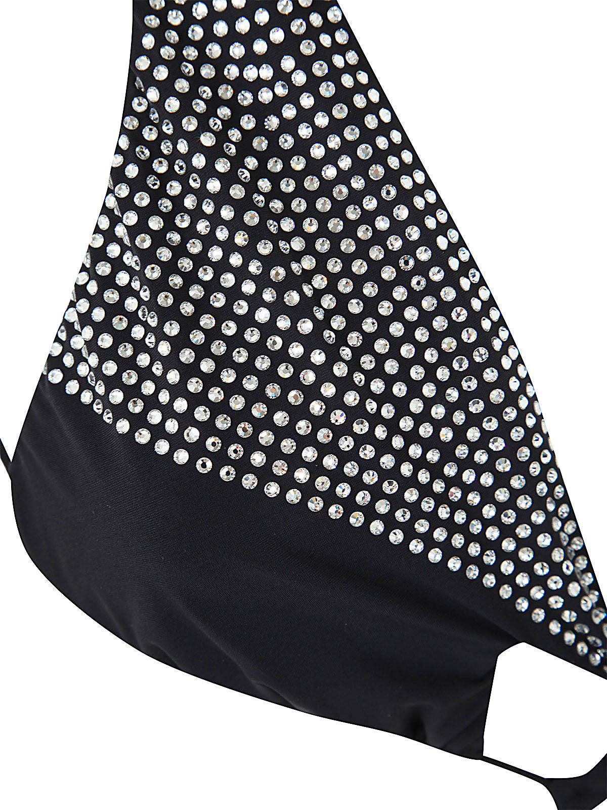 AMAZUIN Glamorous Crystal Mini Dress