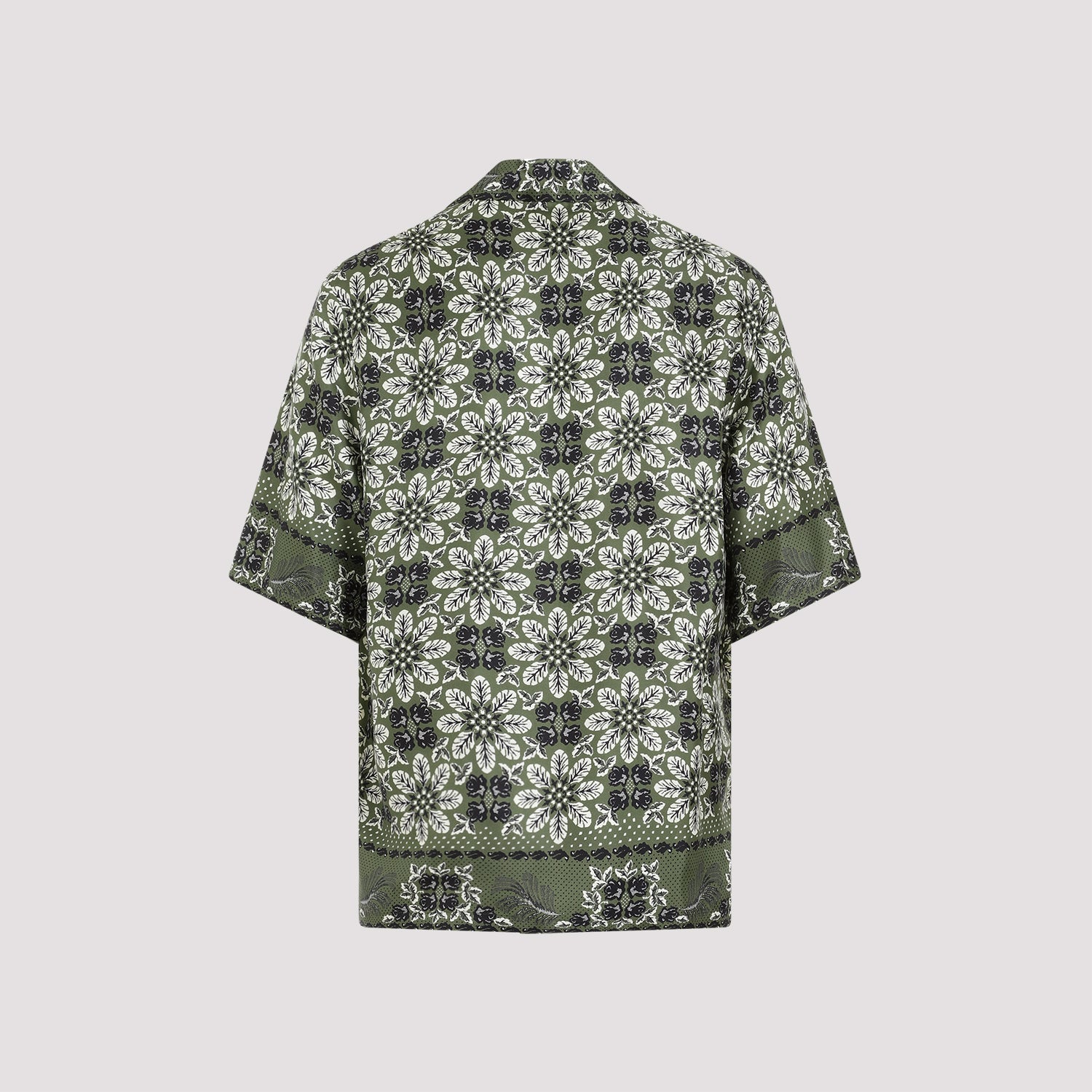ETRO Men's Silk Boxy Shirt
