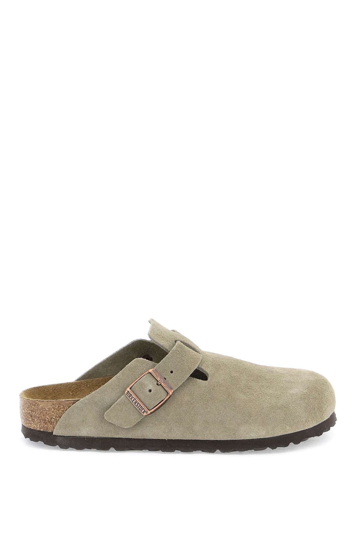 BIRKENSTOCK Men's Suede Narrow Slippers