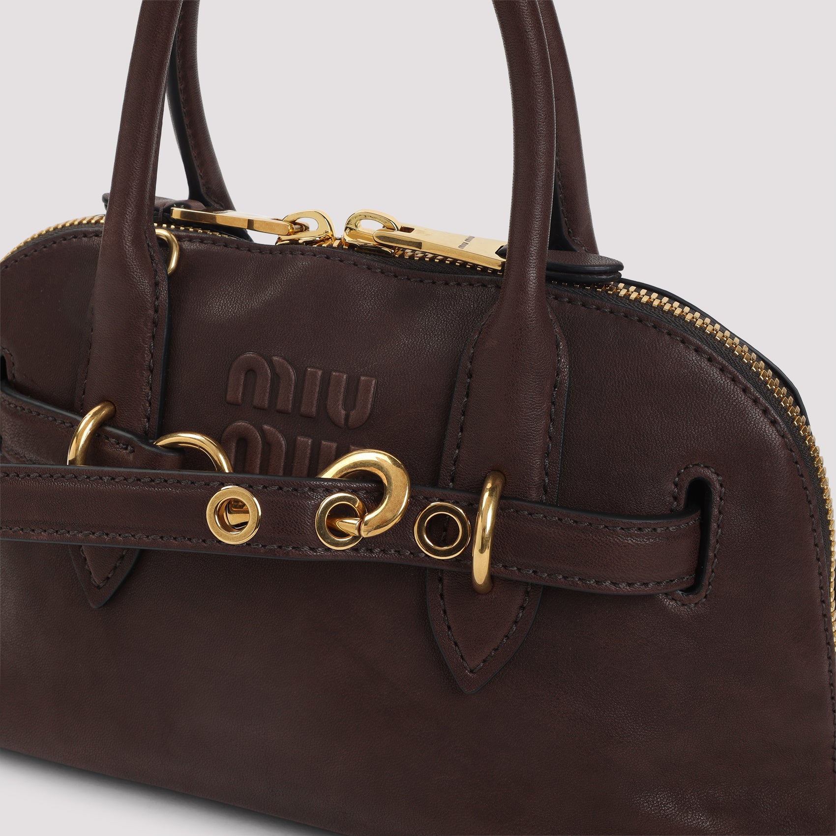 MIU MIU Men's Mini Handbag - 27cm x 18cm x 9.5cm