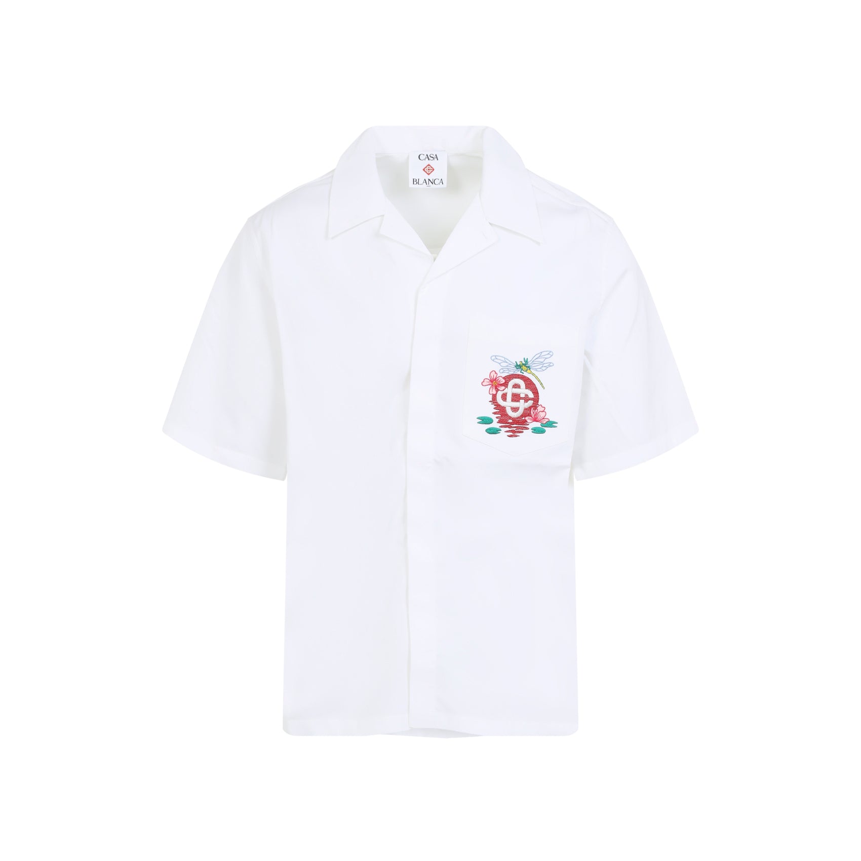 CASABLANCA Men's Cuban Collar Shirt