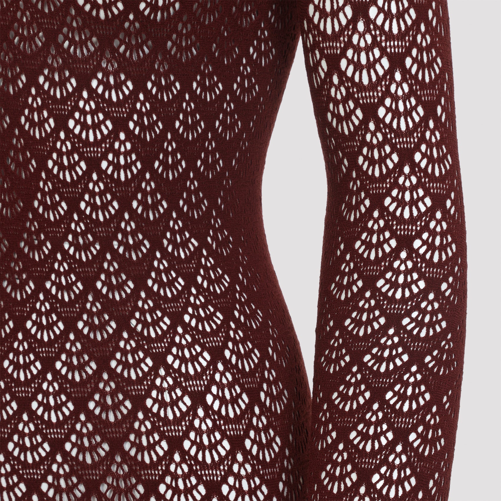 WOLFORD Men's Mermaid Net Mini Dress