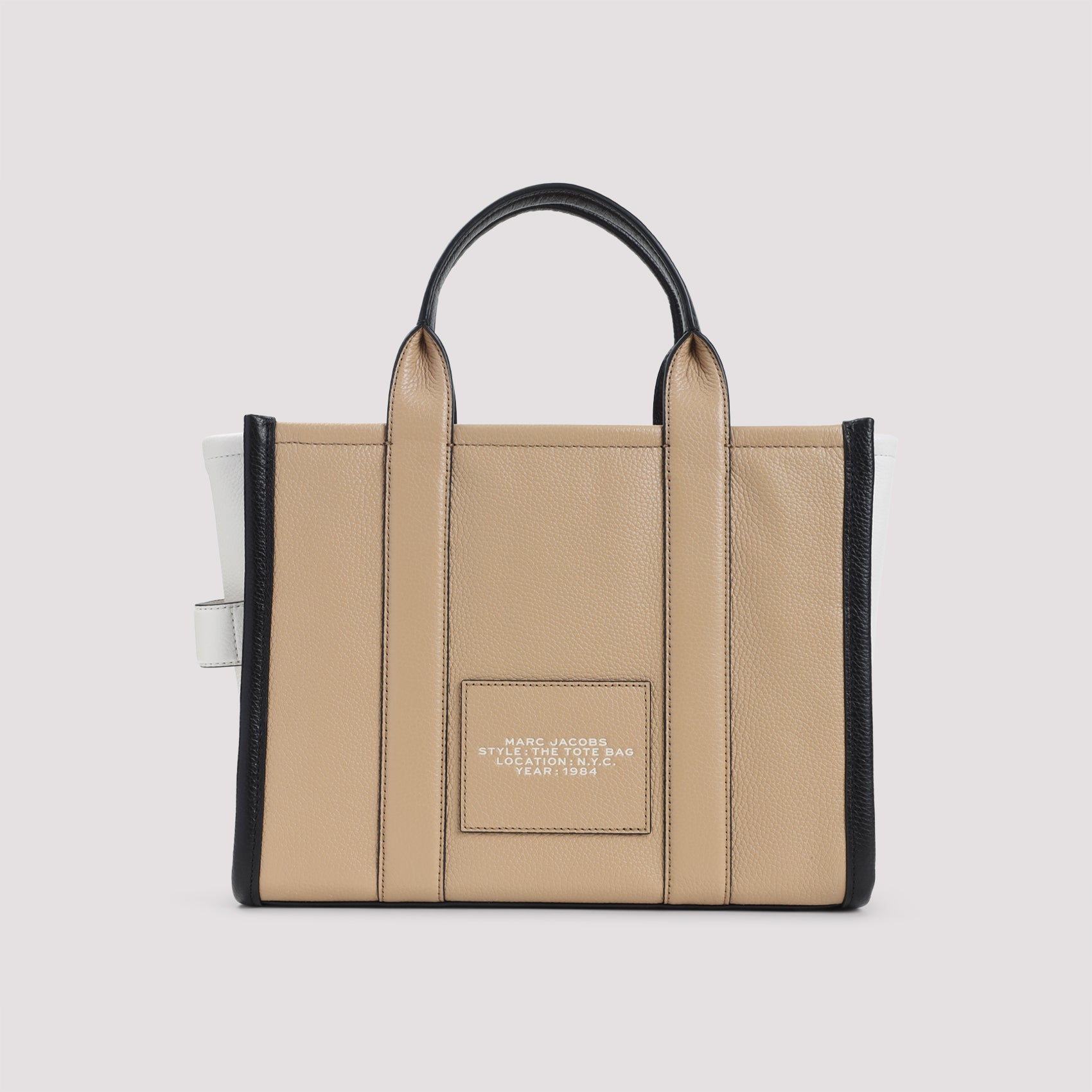 MARC JACOBS Medium Leather Tote Handbag 34cm x 27cm x 15cm