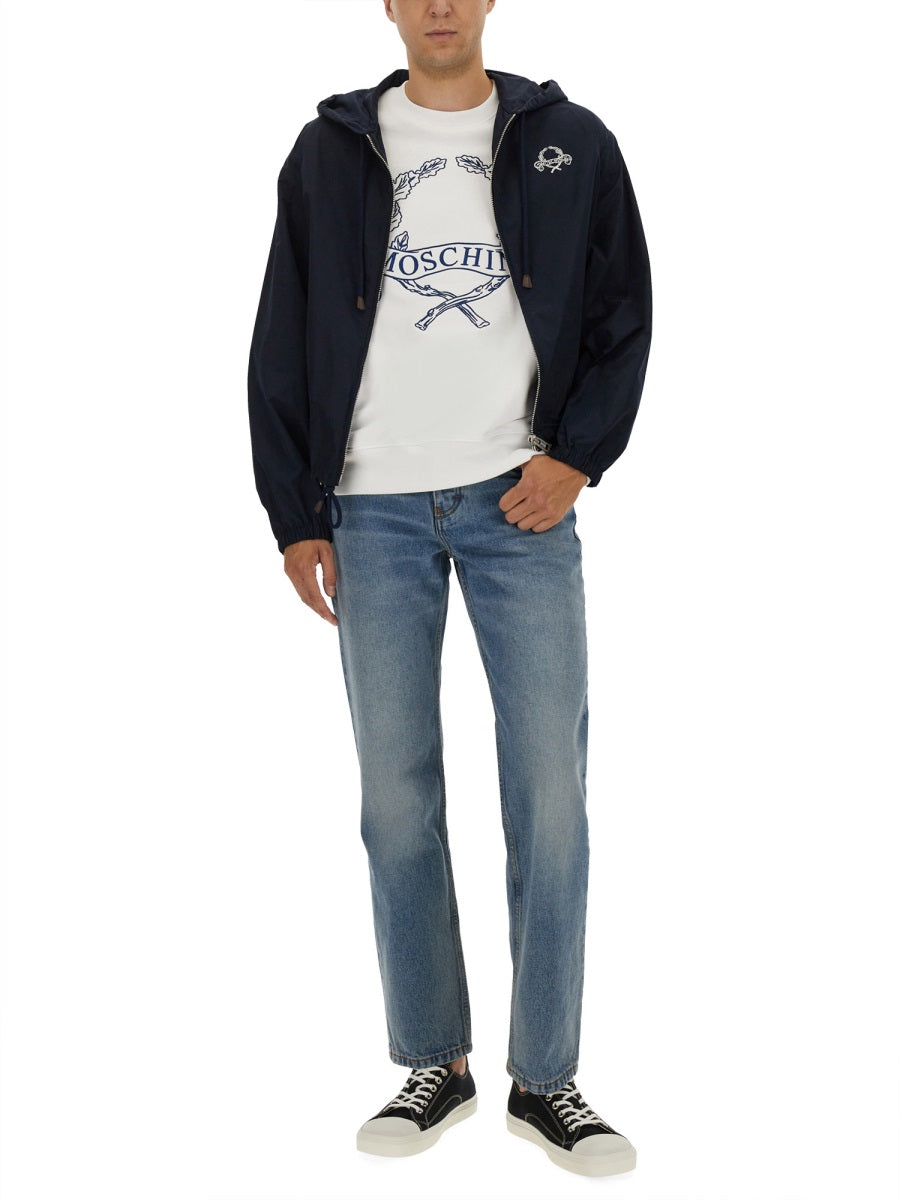 MOSCHINO COUTURE Nylon Jacket for Men - Size 48