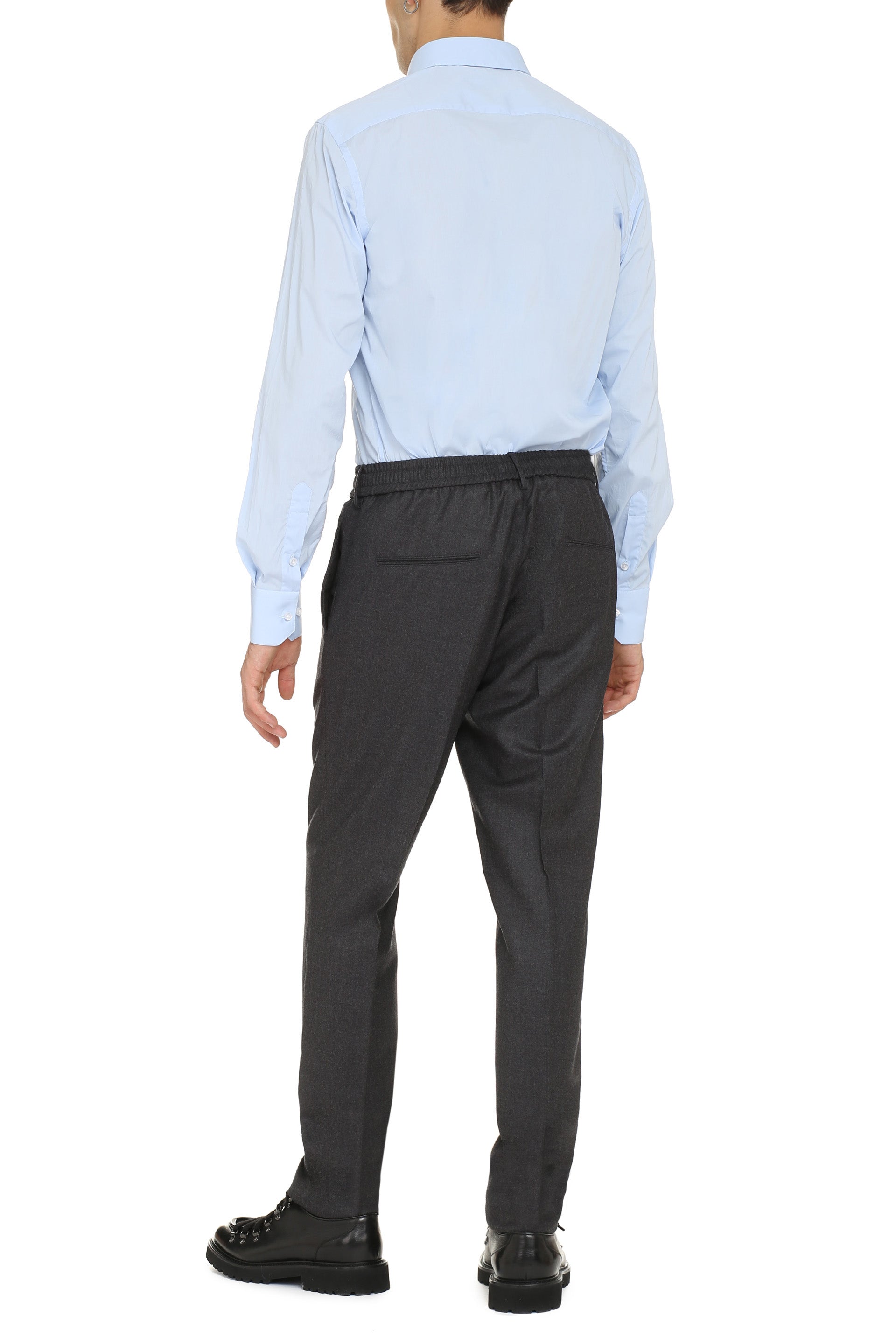 THE (ALPHABET) The Stretch Cotton Shirt - Perfect Fit