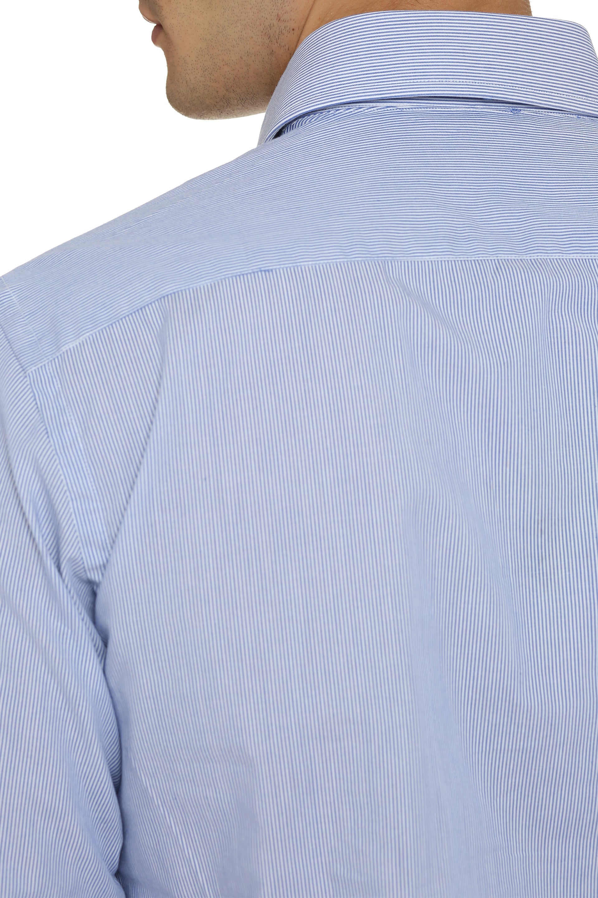 THE (ALPHABET) Striped Cotton Shirt - Men's