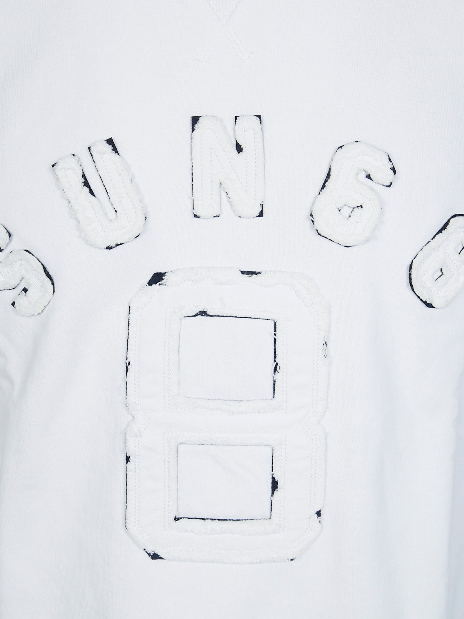 SUN 68 Vintage-Inspired Round Neck Sweatshirt for Women