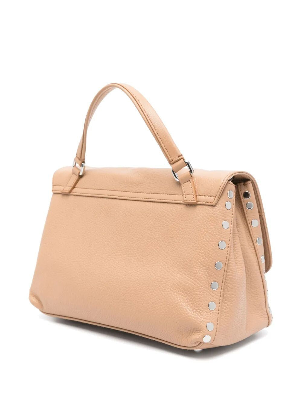 ZANELLATO Mini Tumbled Leather Handbag
