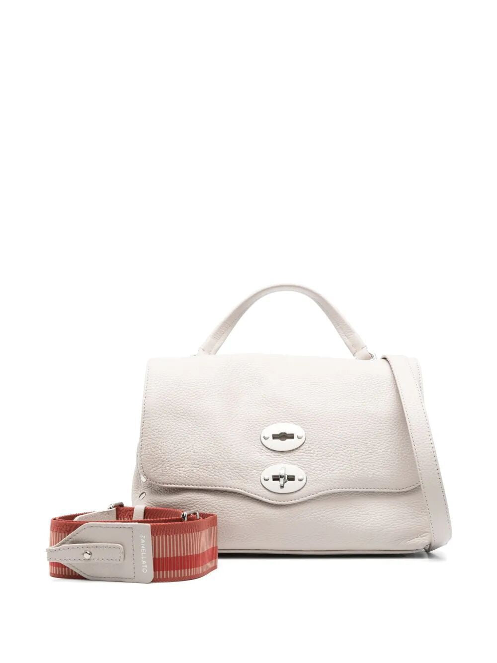 ZANELLATO Mini Hammered Leather Postman Handbag