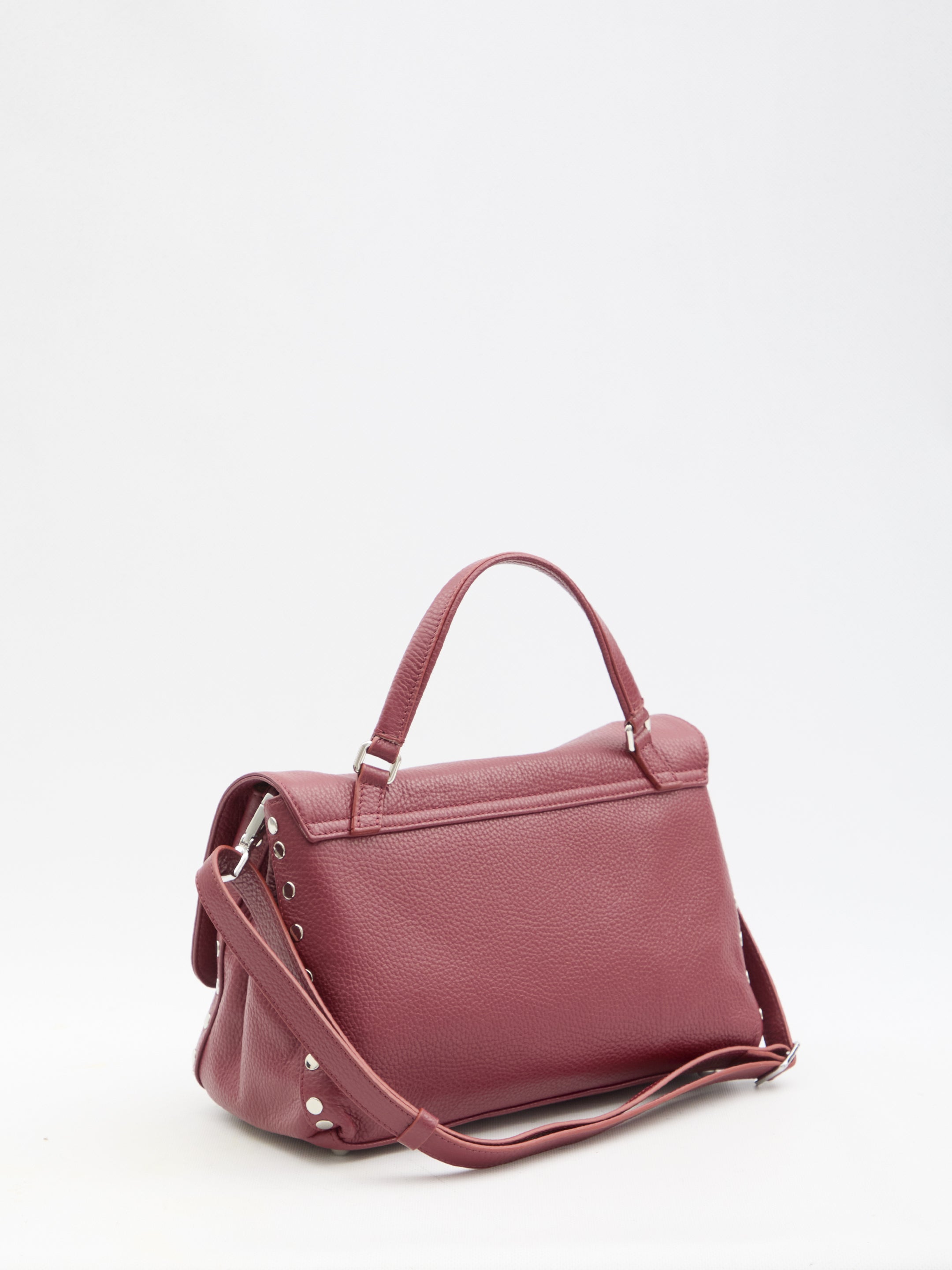 ZANELLATO Mini Grained Leather Postman Handbag - FW25