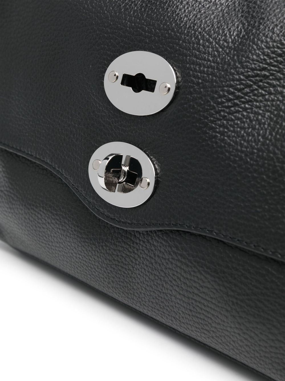 ZANELLATO Mini Leather Handbag with Foldover Top