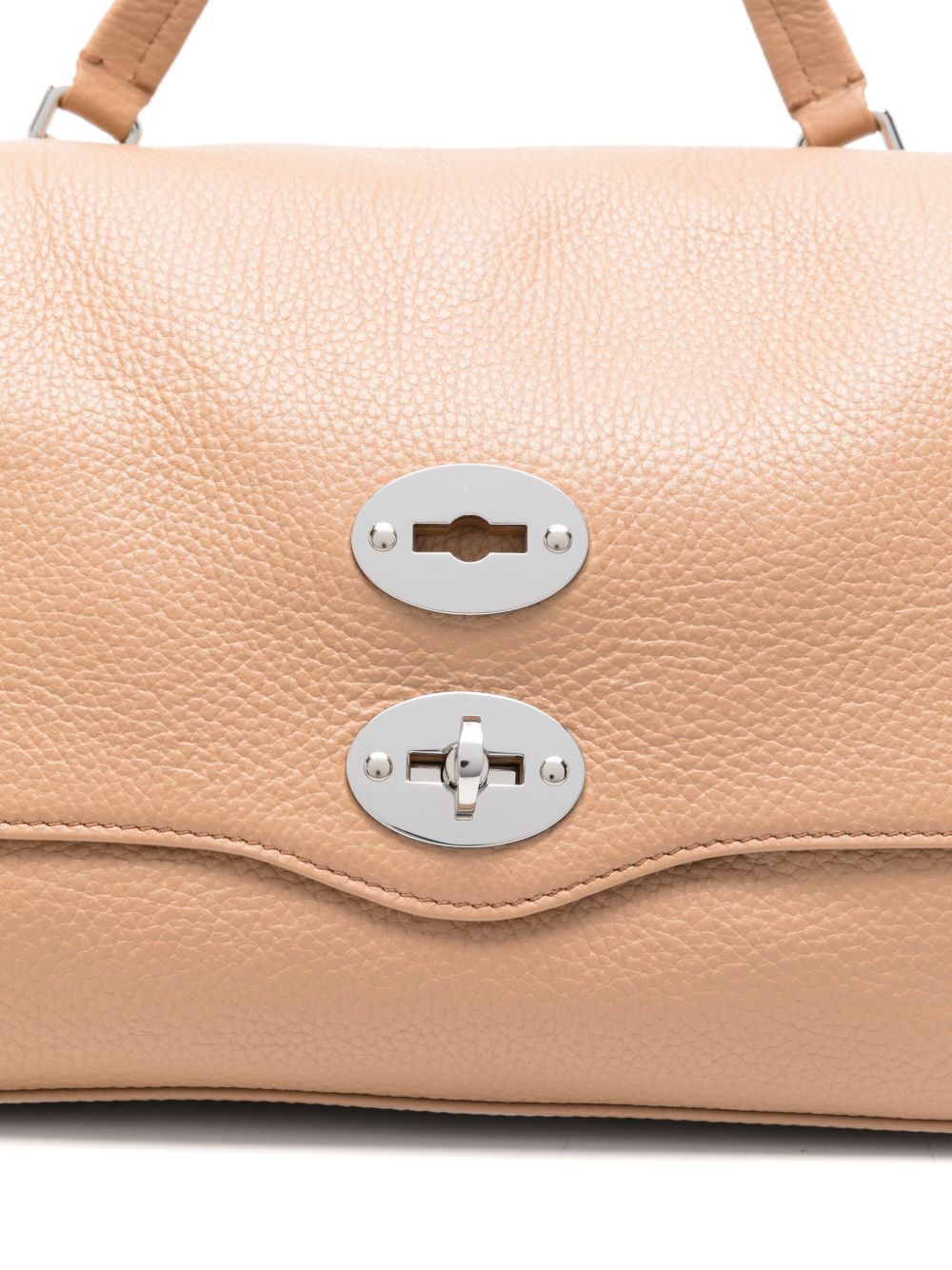 ZANELLATO Mini Leather Handbag with Twist-Lock