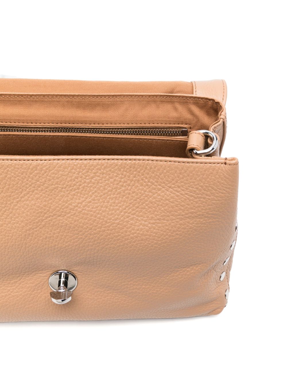 ZANELLATO Mini Leather Handbag with Twist-Lock