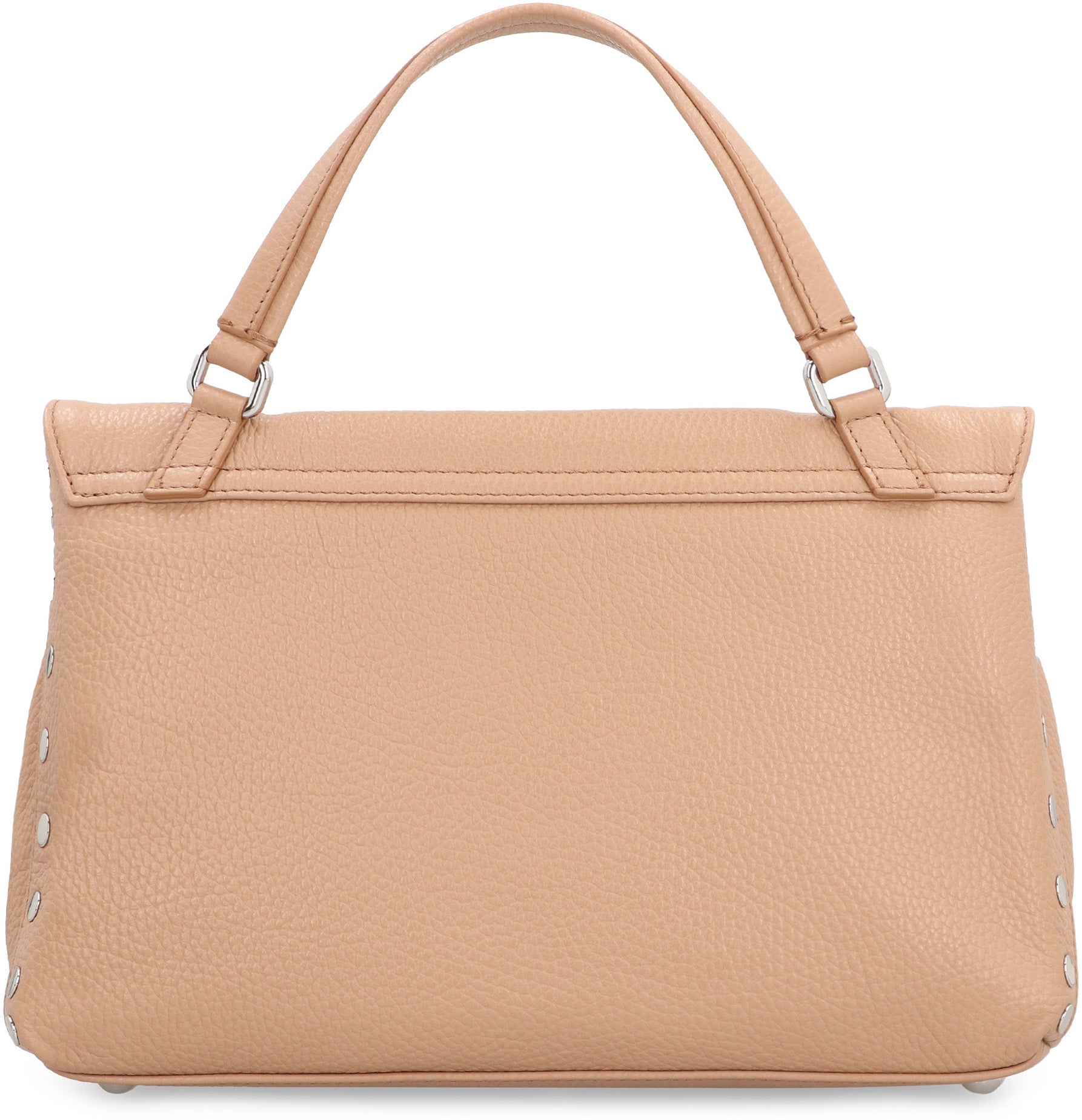 ZANELLATO Mini Leather Handbag with Decorative Studs