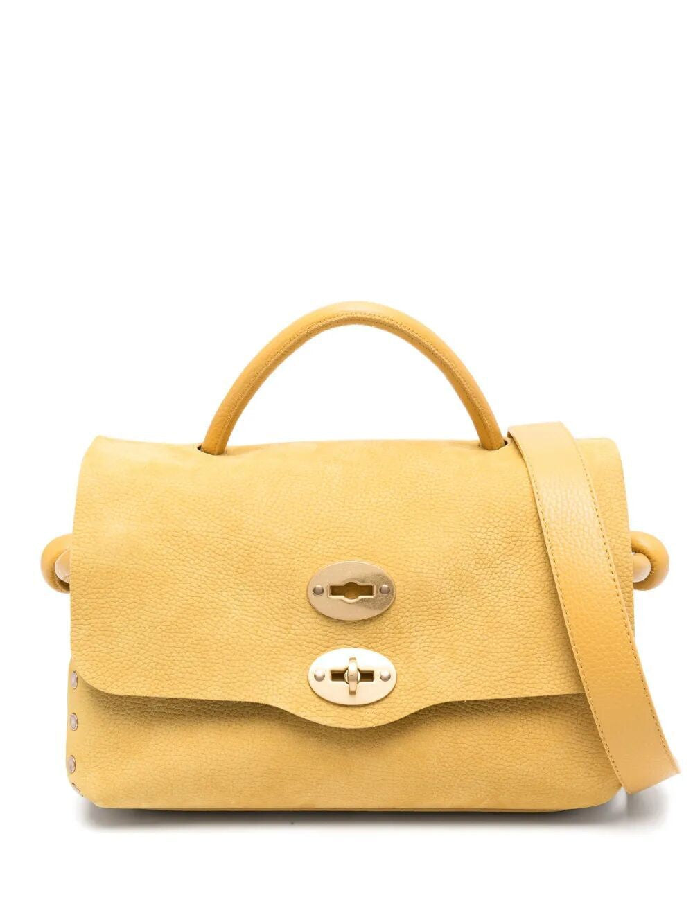 ZANELLATO Mini Suede Crossbody Handbag