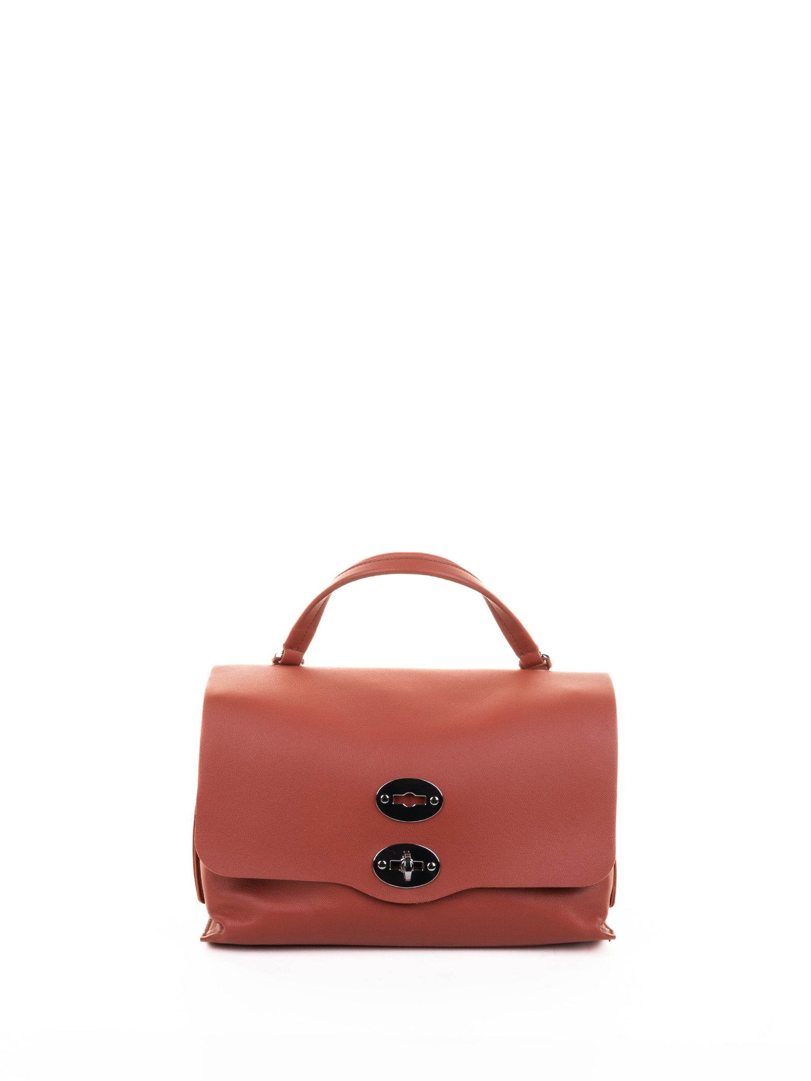 ZANELLATO Postman Mini Leather Handbag with Shoulder Strap