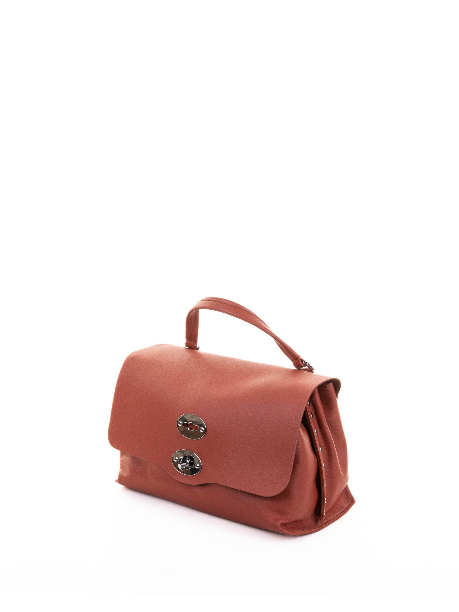 ZANELLATO Postman Mini Leather Handbag with Shoulder Strap