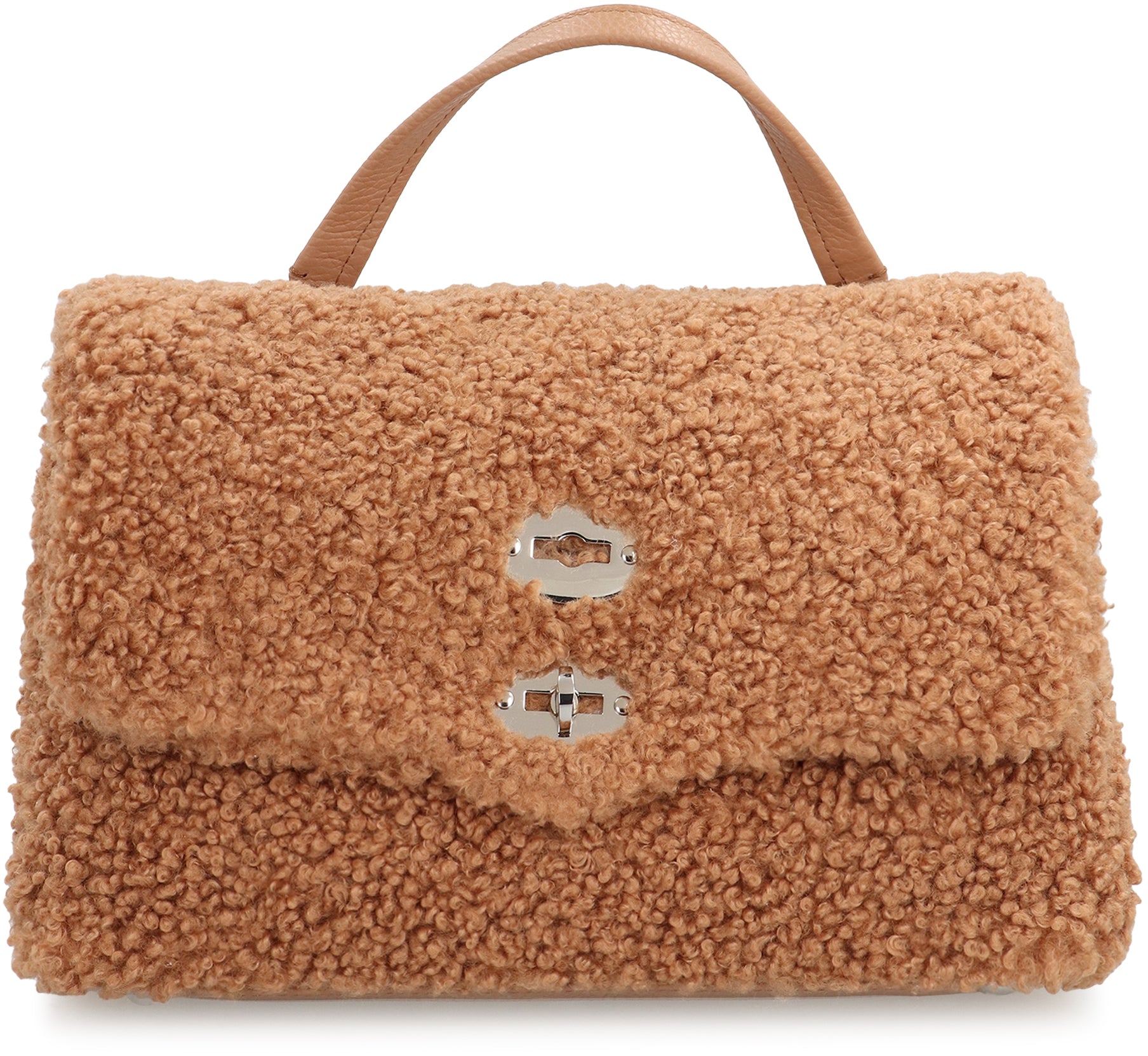 ZANELLATO Postman Mini Handbag - Chic Faux Fur Elegance