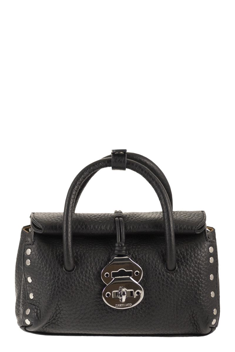 ZANELLATO Mini Grained Leather Handbag