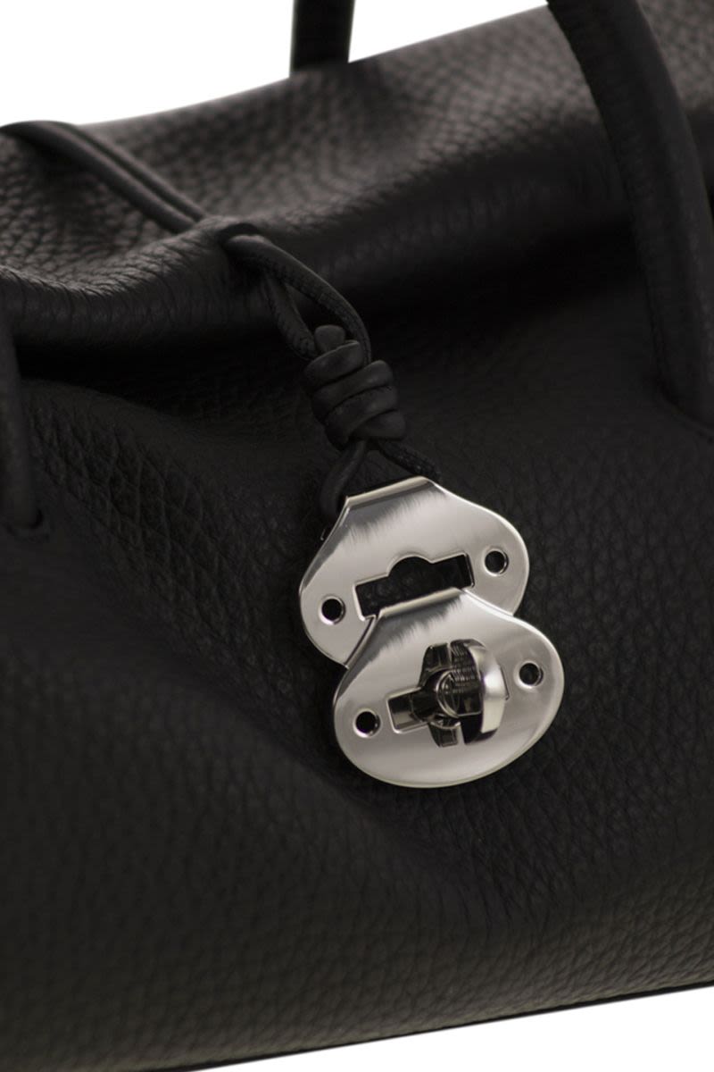 ZANELLATO Mini Grained Leather Handbag