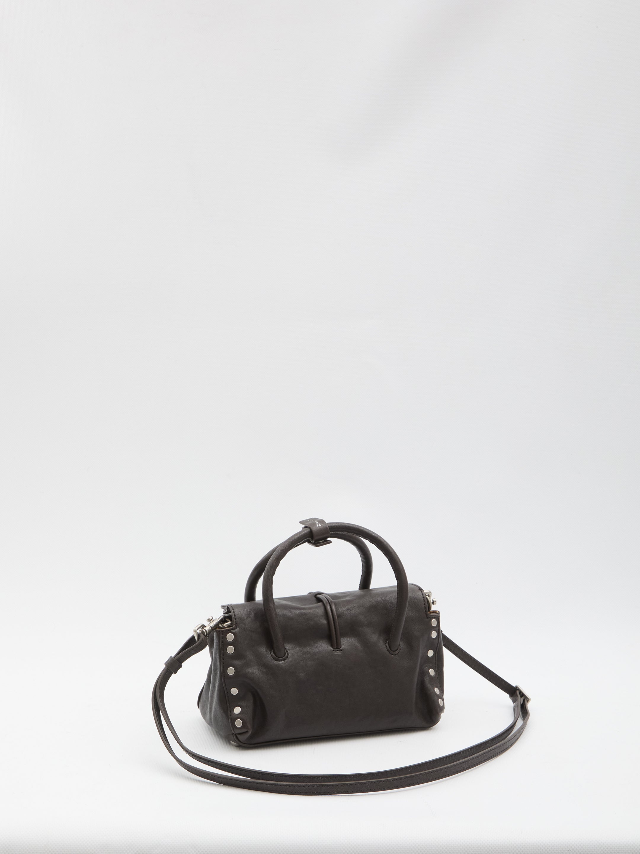 ZANELLATO Mini Pebbled Leather Handbag