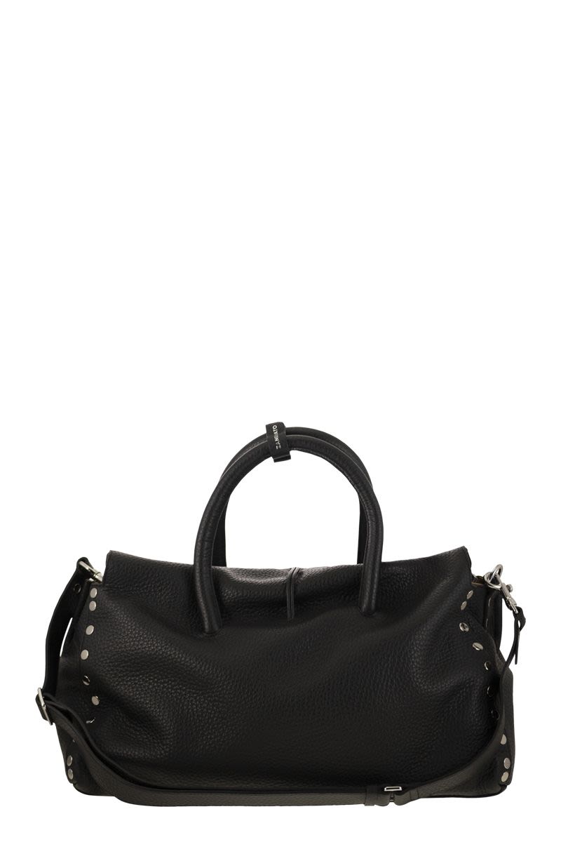 ZANELLATO Grained Leather XL Handbag