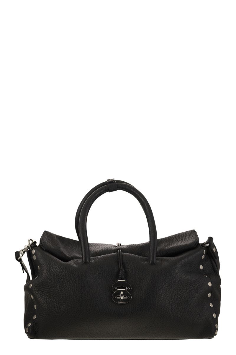 ZANELLATO Grained Leather XL Handbag