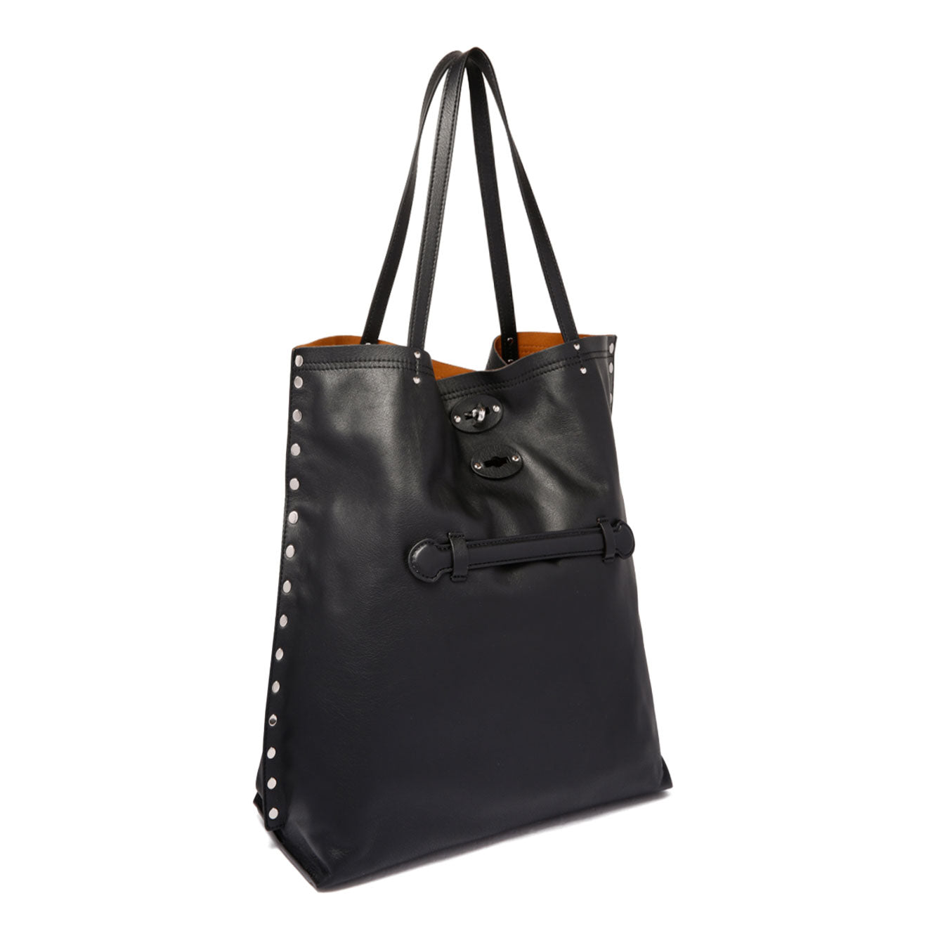 ZANELLATO Mini Lavagna Leather Handbag