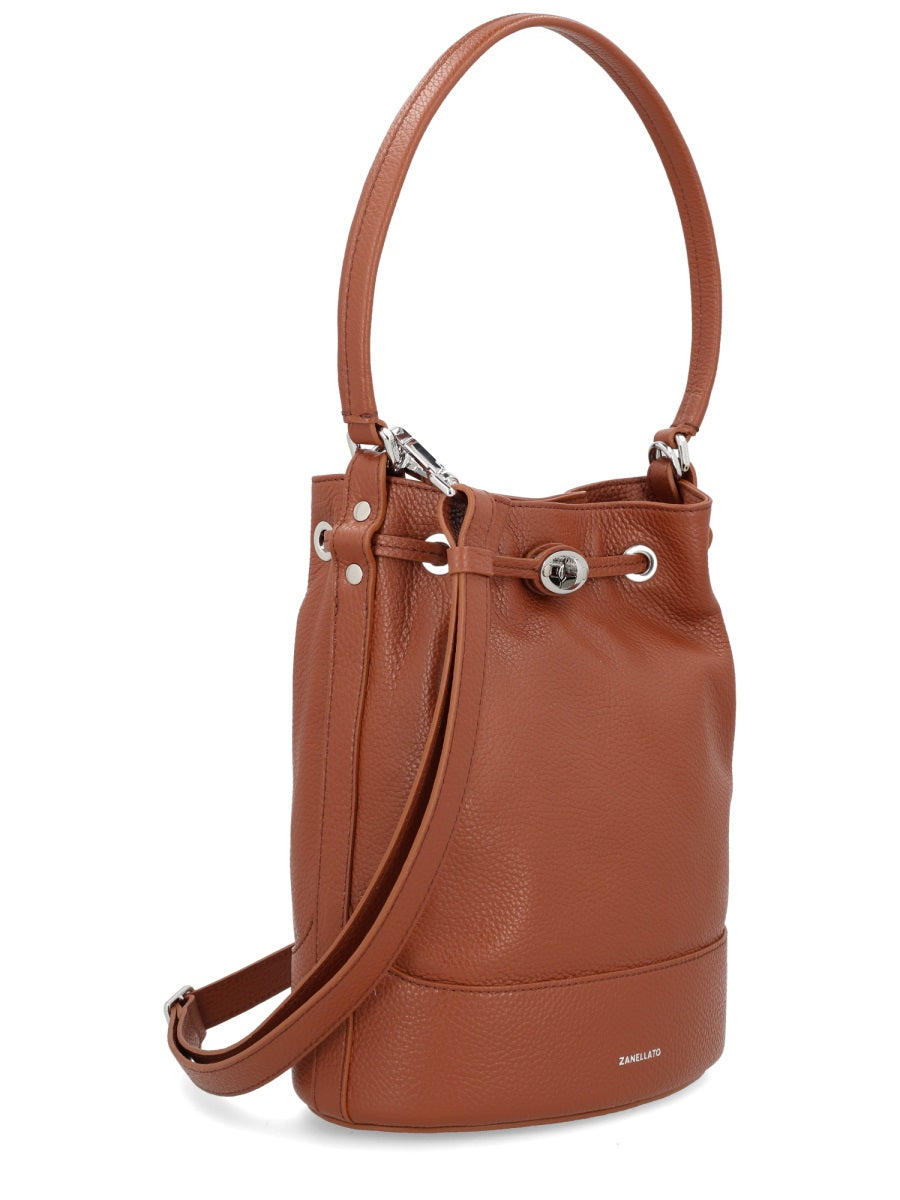 ZANELLATO Leather Shoulder Handbag