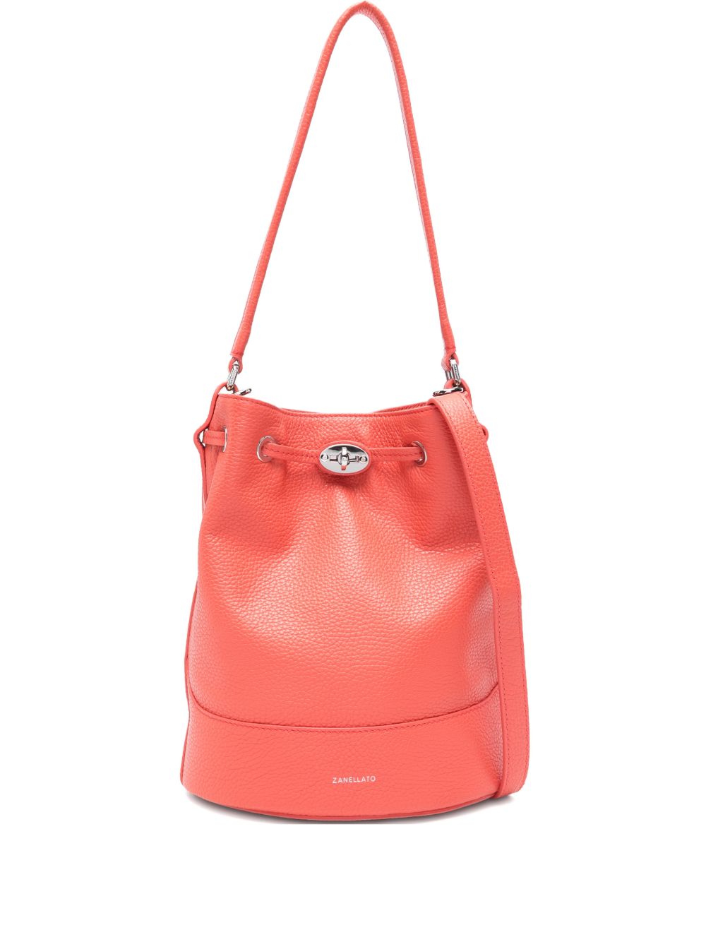 ZANELLATO Mini Daily Leather Bucket Handbag
