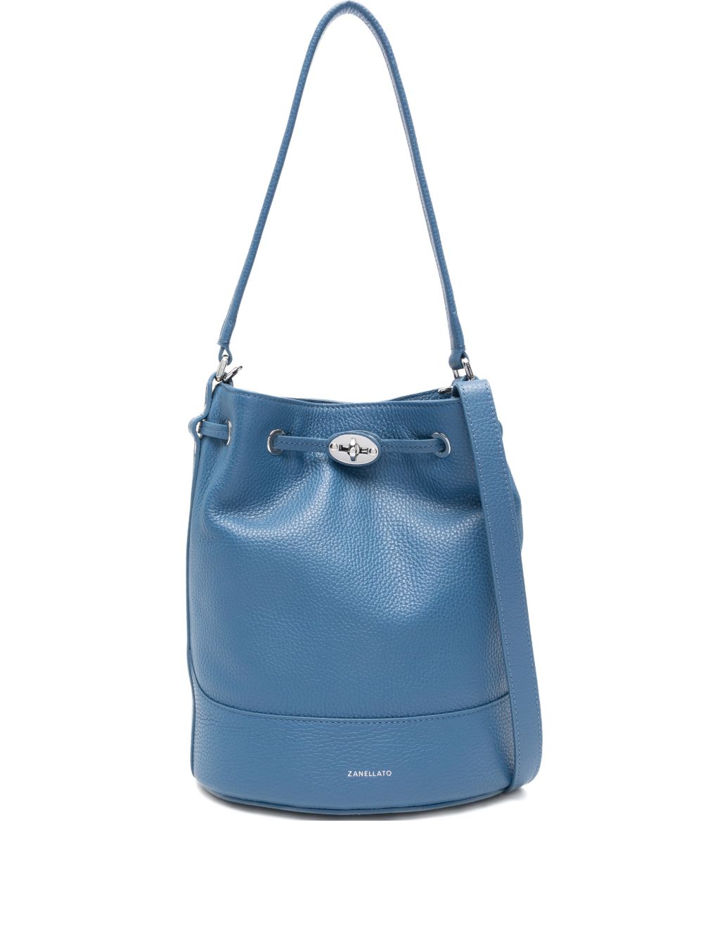 ZANELLATO Mini Leather Bucket Handbag