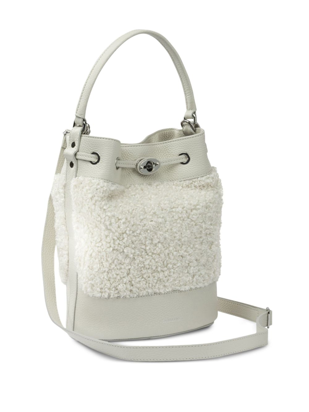 ZANELLATO Mini Leather Bucket Handbag