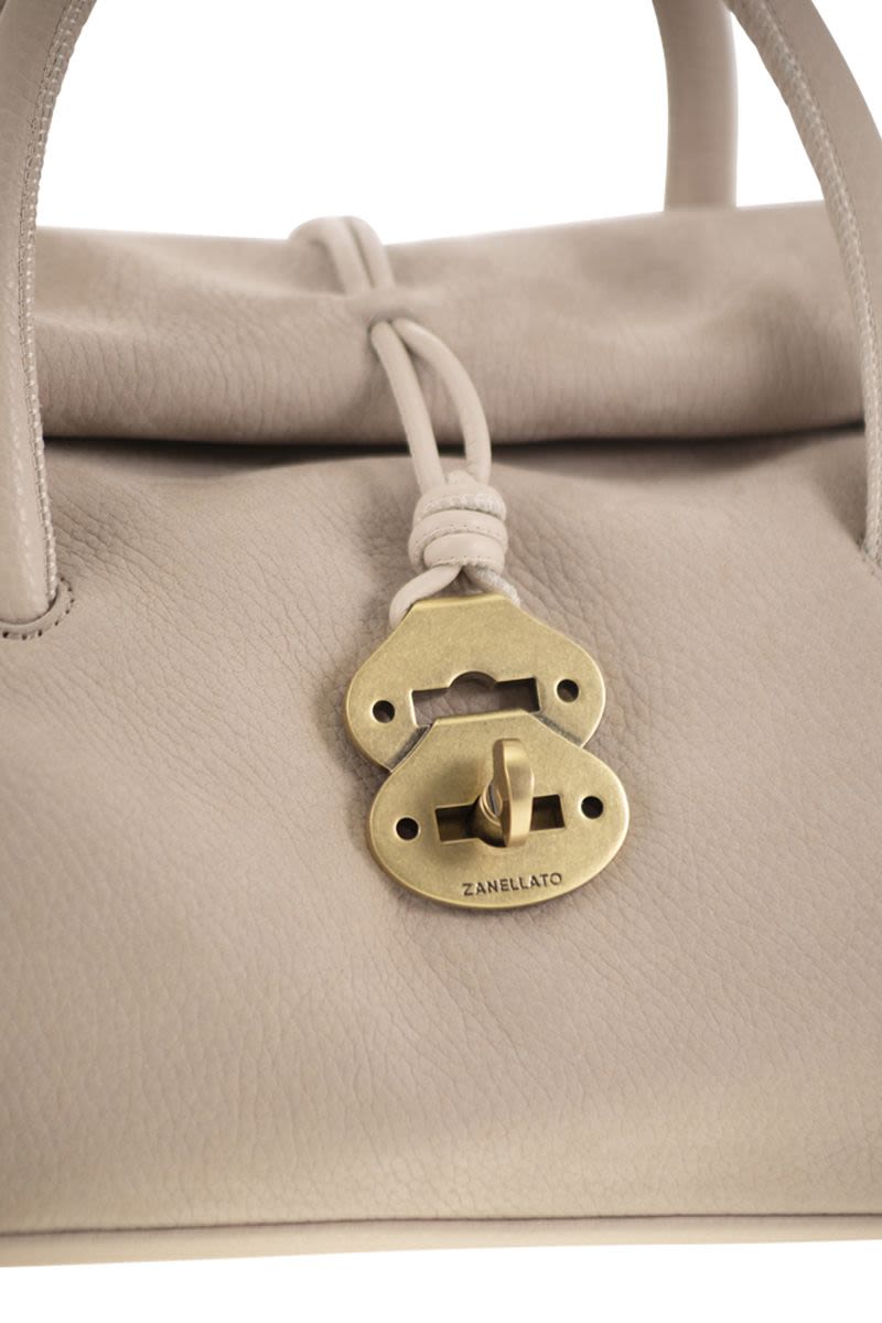 ZANELLATO Supersoft Nubuck Mini Handbag