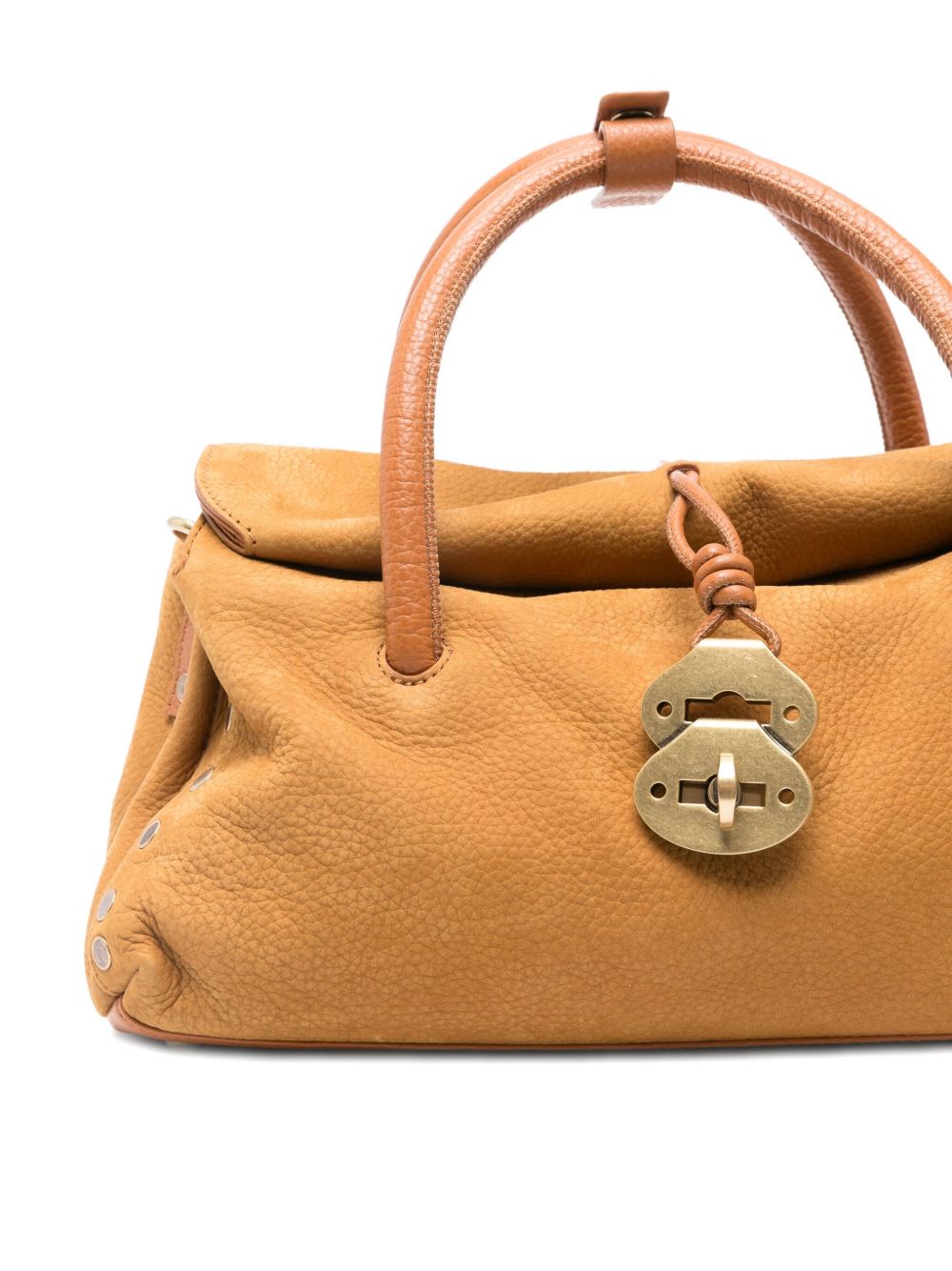 ZANELLATO Mini Suede Leather Handbag