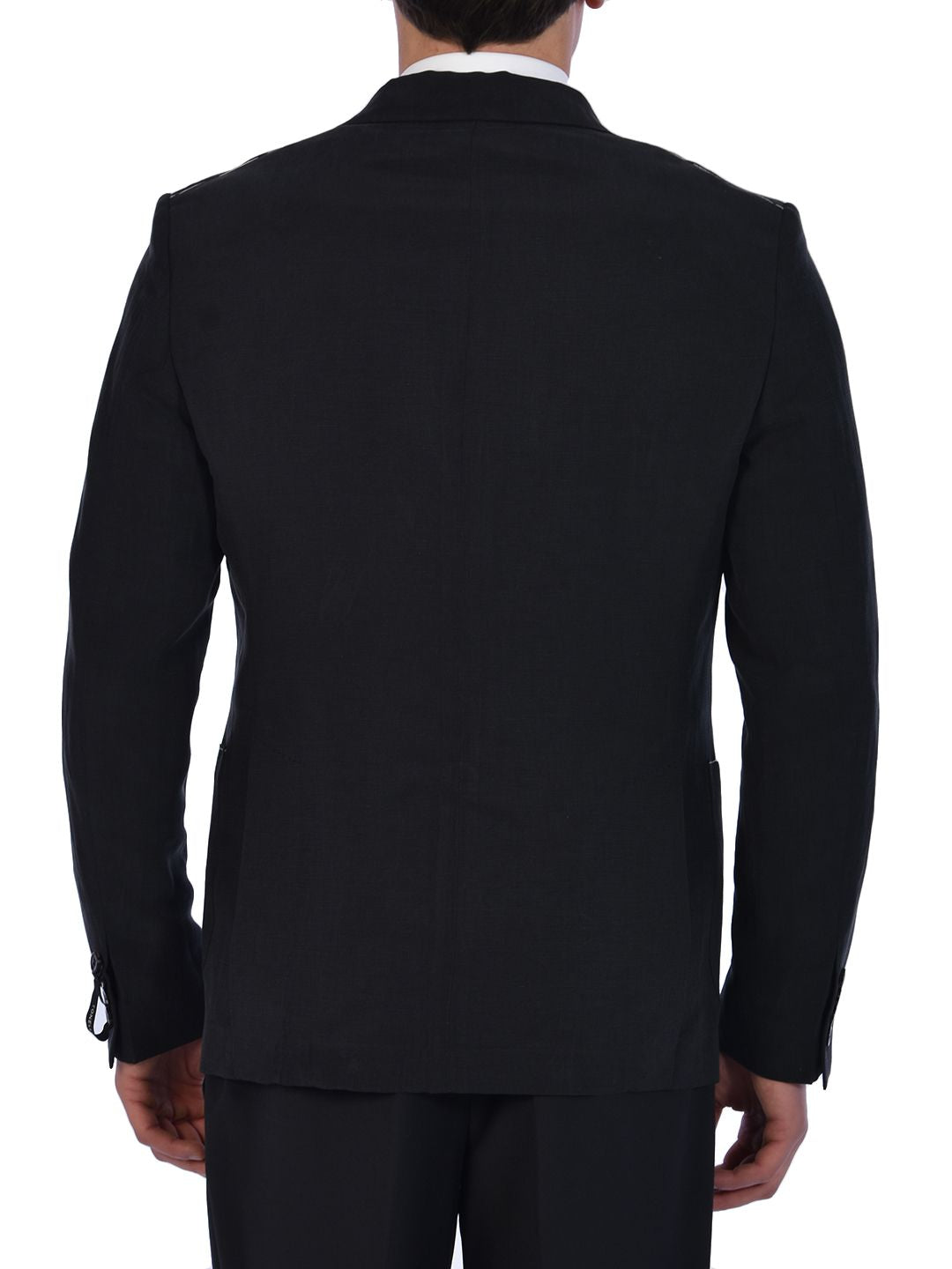 TONELLO Men's Slim Fit Linen-Silk Blazer - Size 48