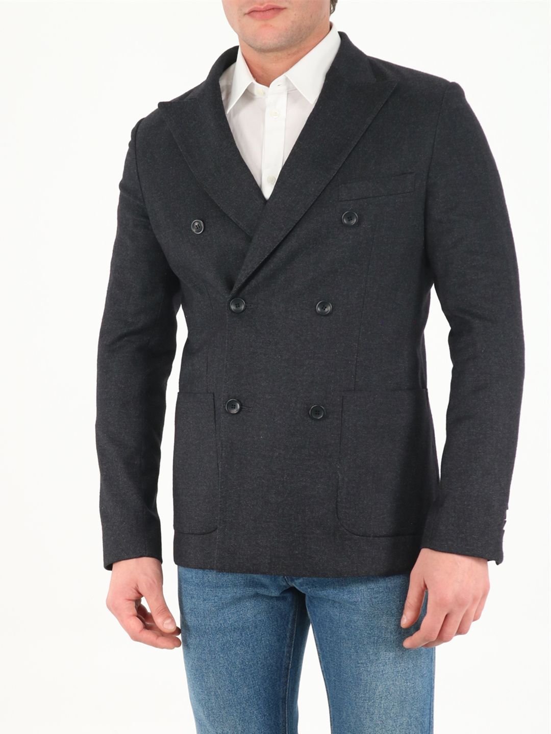 TONELLO Double-Breasted Jacket for Men - Size 48IT
