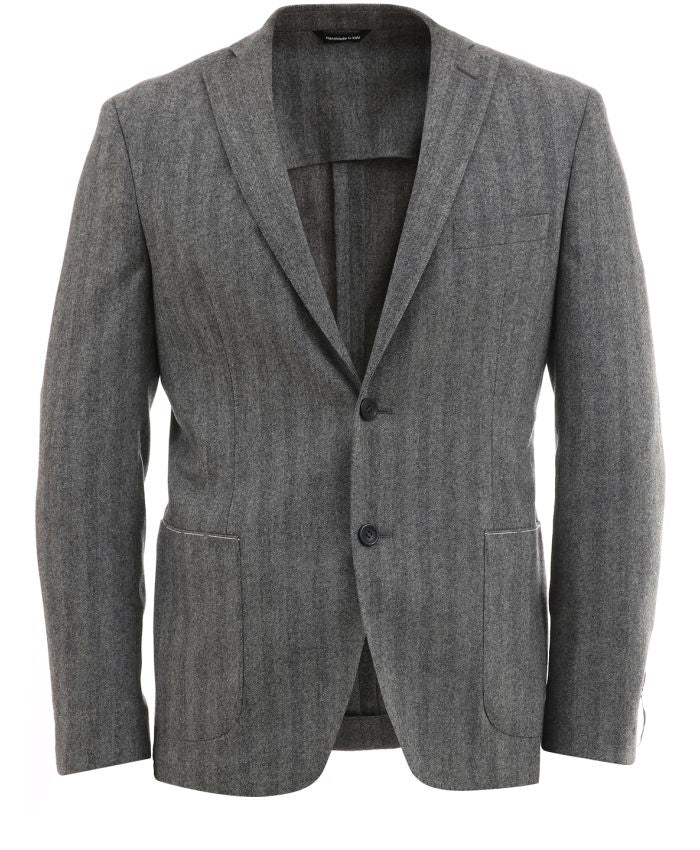 TONELLO Classic Single-Breasted Wool Jacket - Size 48