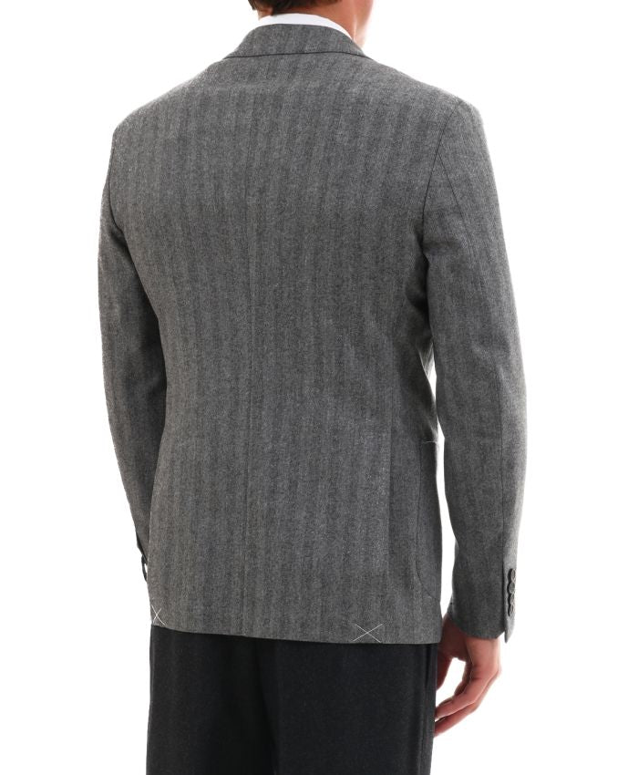 TONELLO Classic Single-Breasted Wool Jacket - Size 48